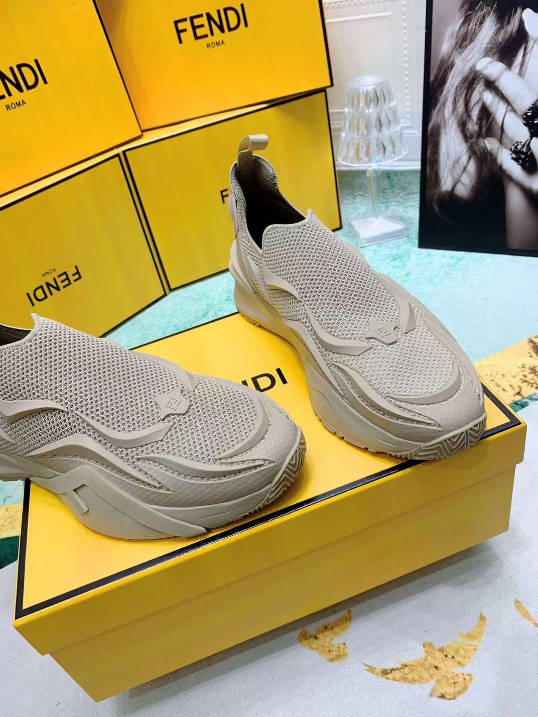 Copy Men Women F*endi Top Sneaker ( )