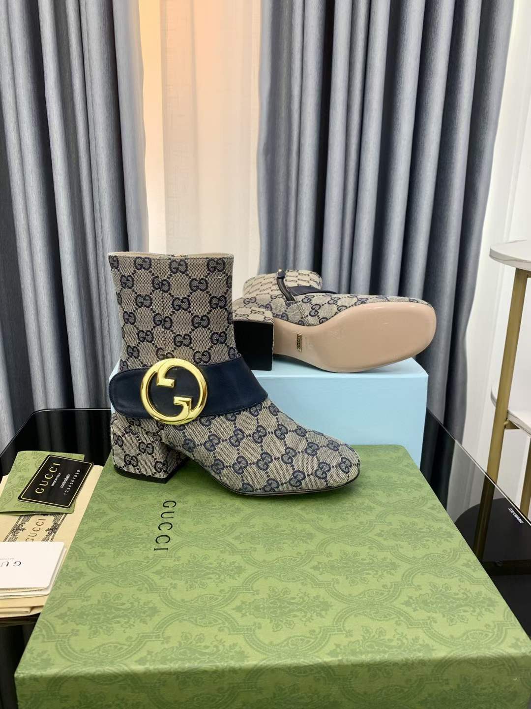 Women G*ucci Top Boots （）