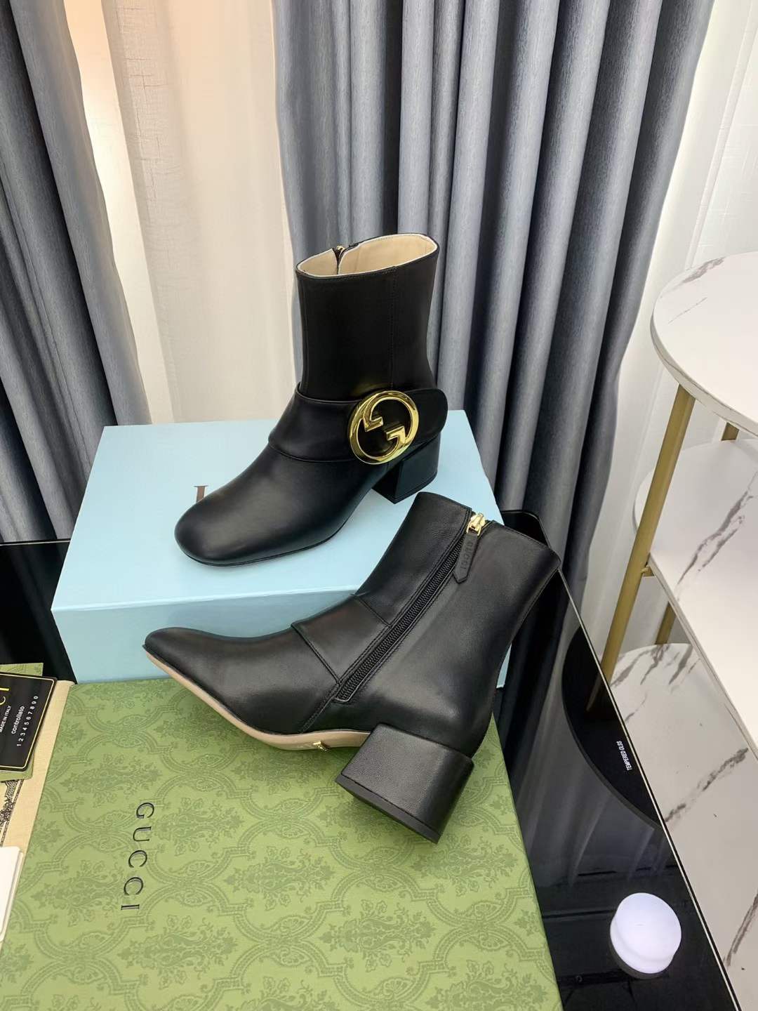 Women G*ucci Top Boots （）