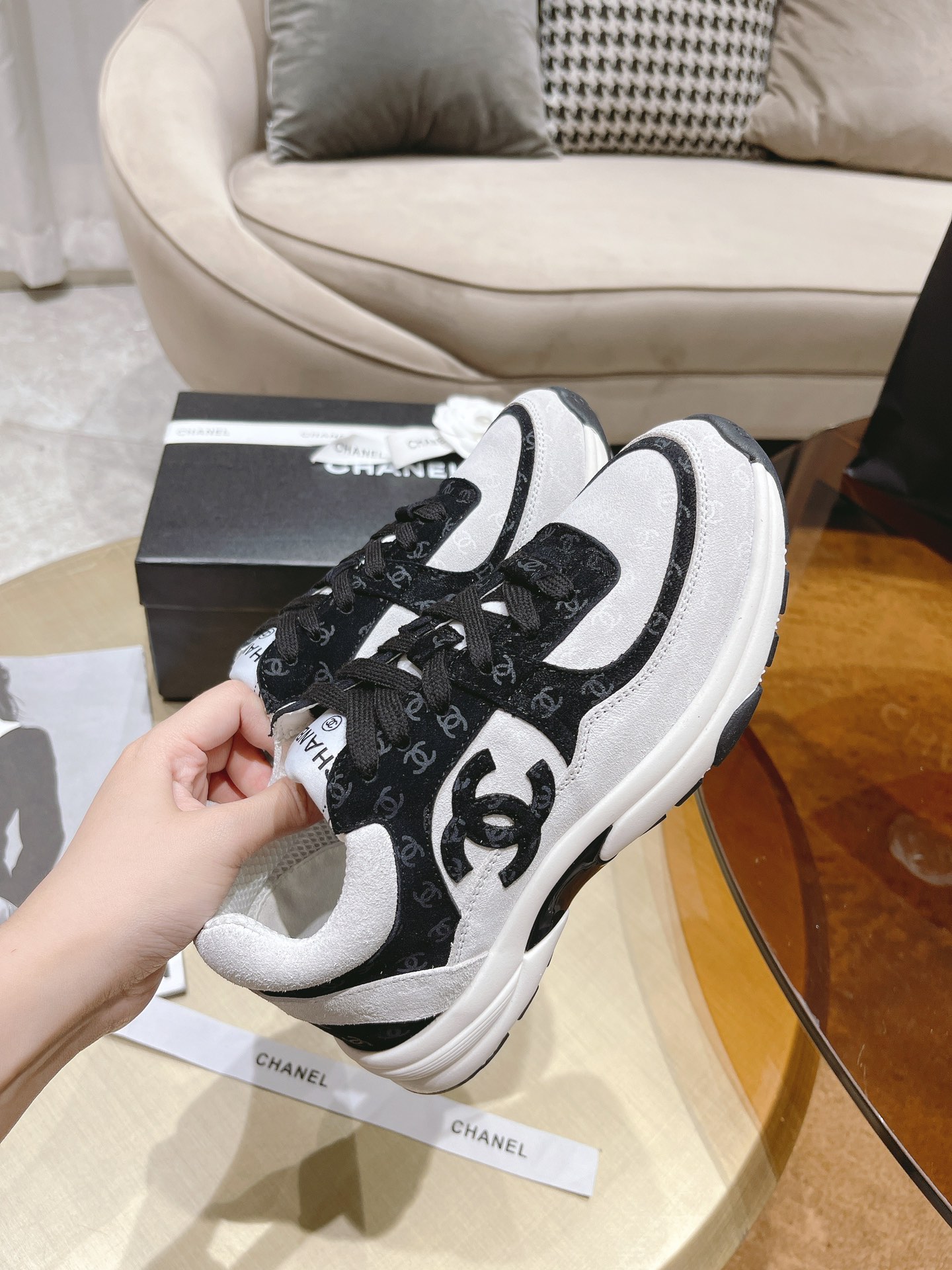 Women C*hanel Sneakers Maikesneakers