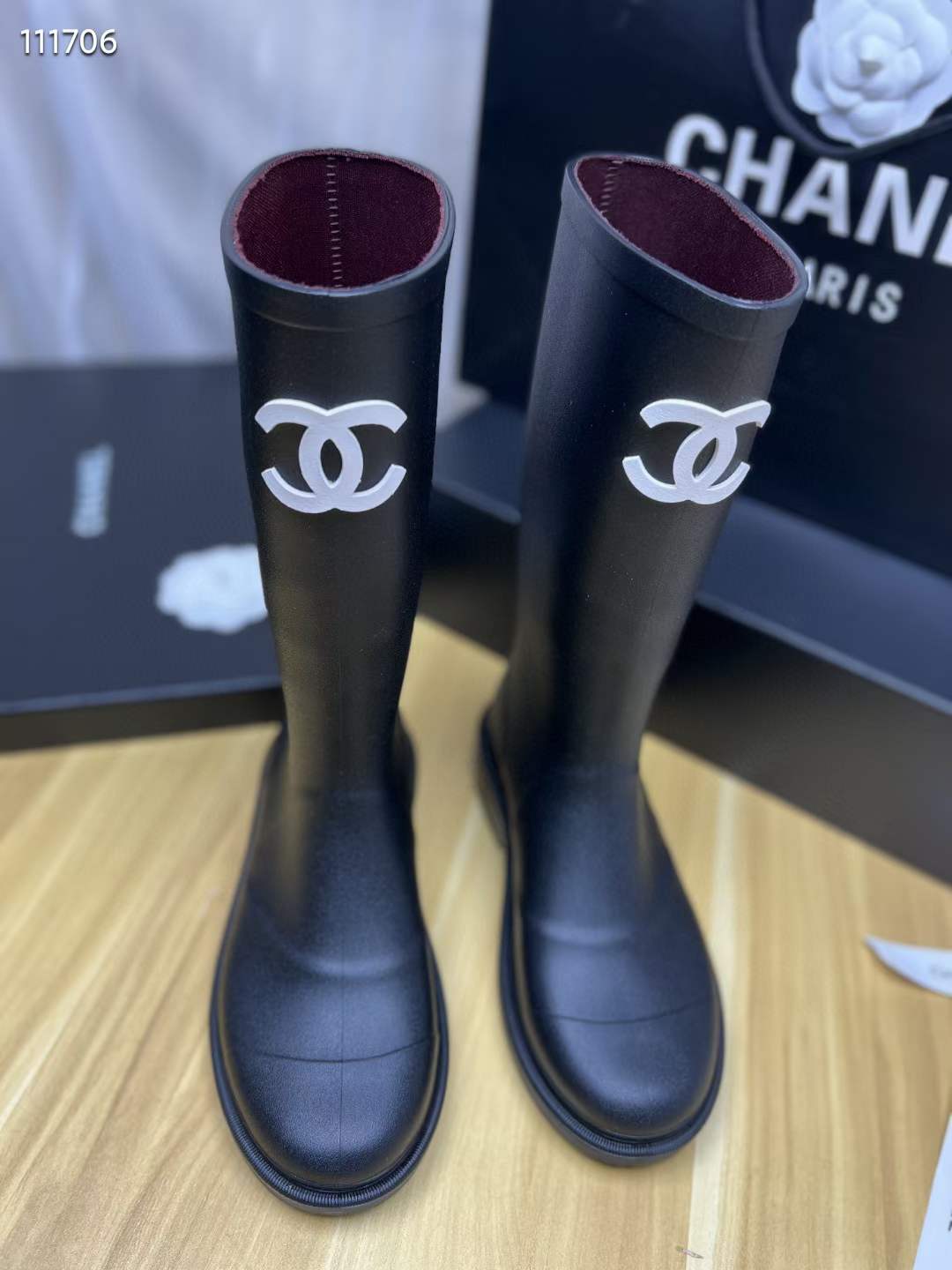 Women C*hanel Top Boots Maikesneakers