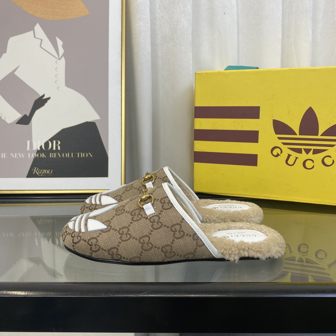 Women G*ucci A*didas Slippers Maikesneakers