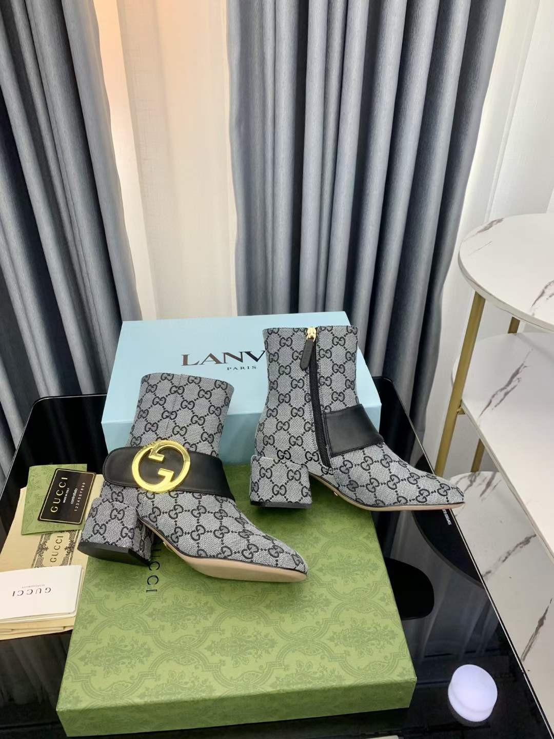 Women G*ucci Top Boots （）