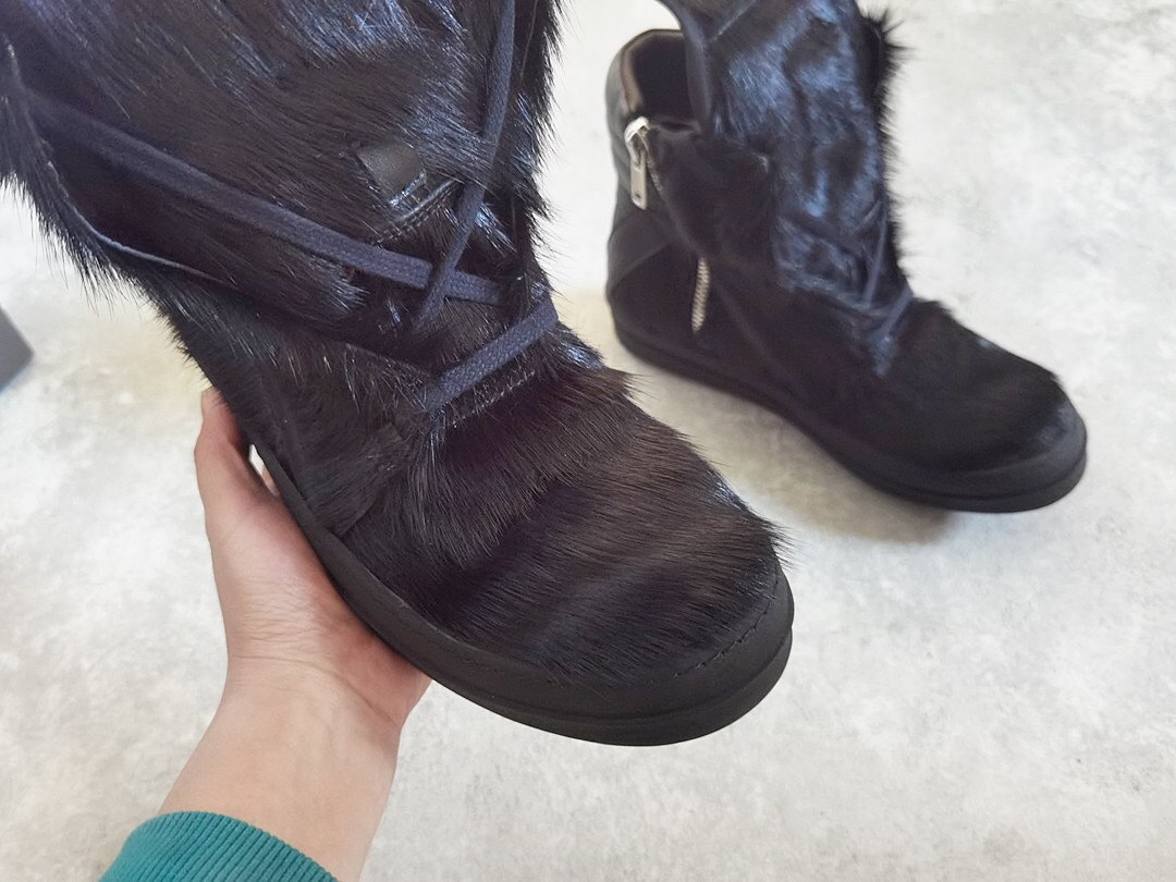 Men Women R*ick O*wens Top Sneaker