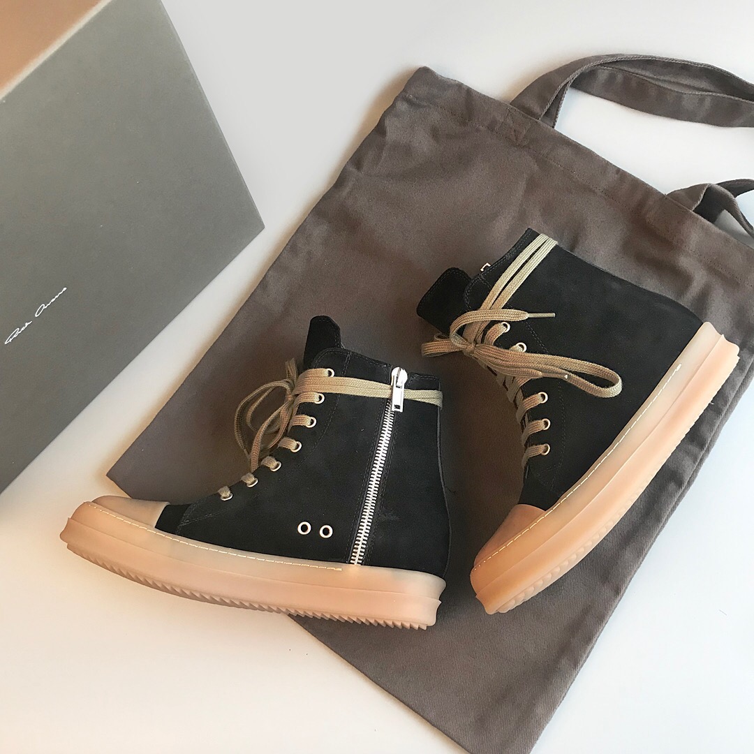 Men Women R*ick O*wens Top Sneaker