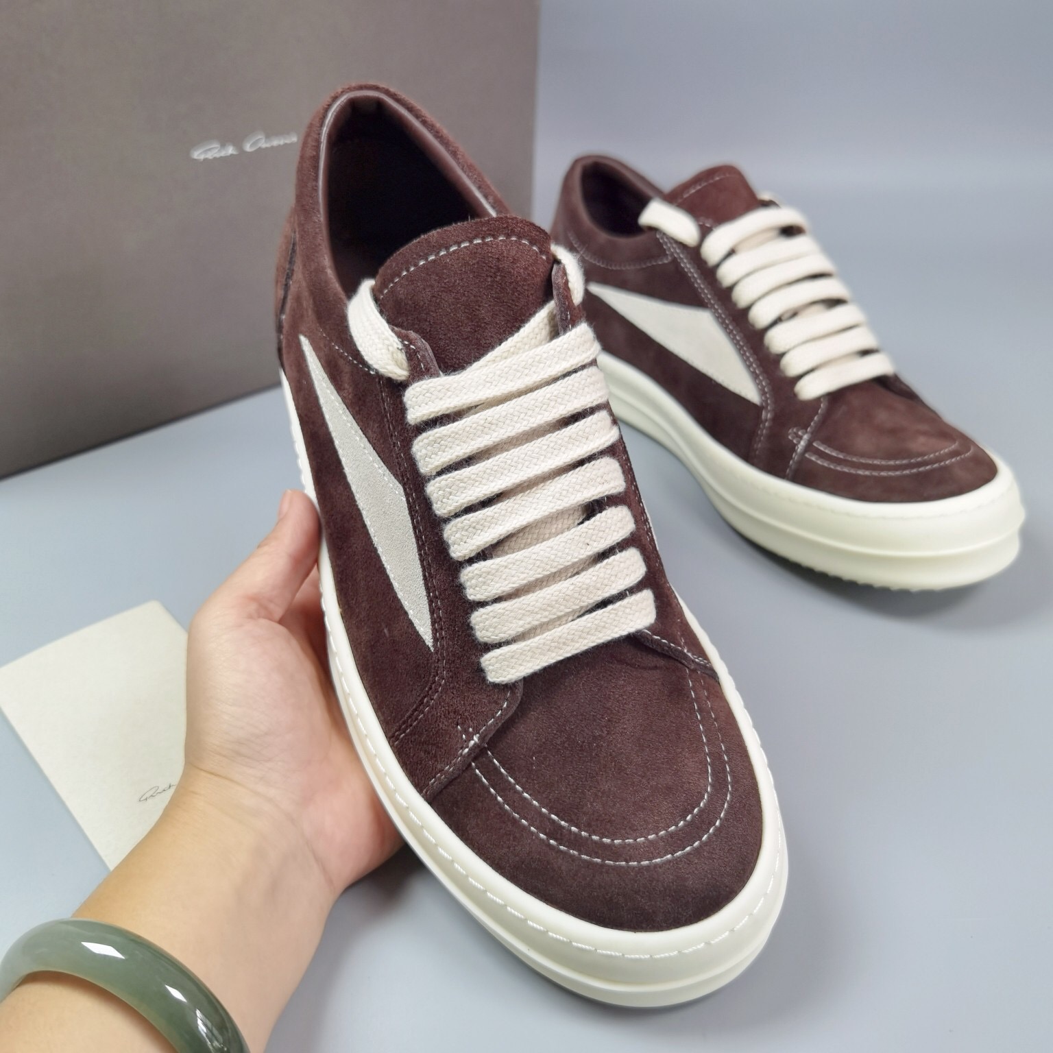 Men Women R*ick O*wens Top Sneaker