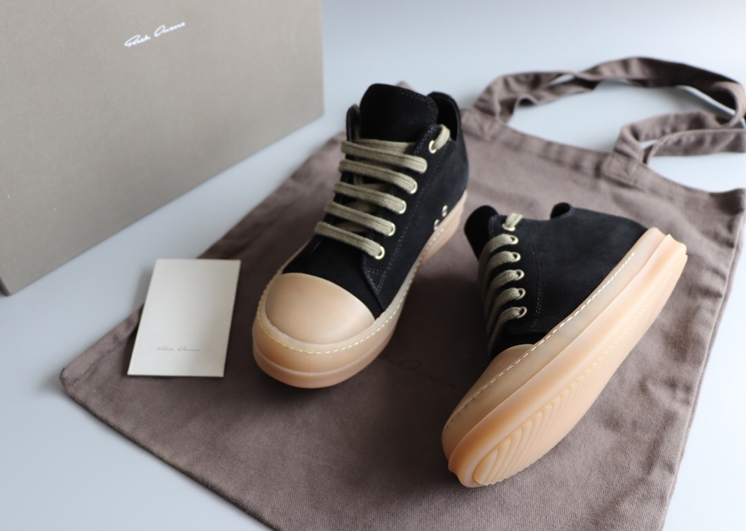 Men Women R*ick O*wens Top Sneaker