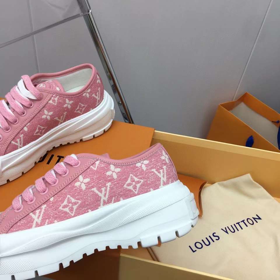 Women L*ouis V*uitton Top Sneaker Maikesneakers