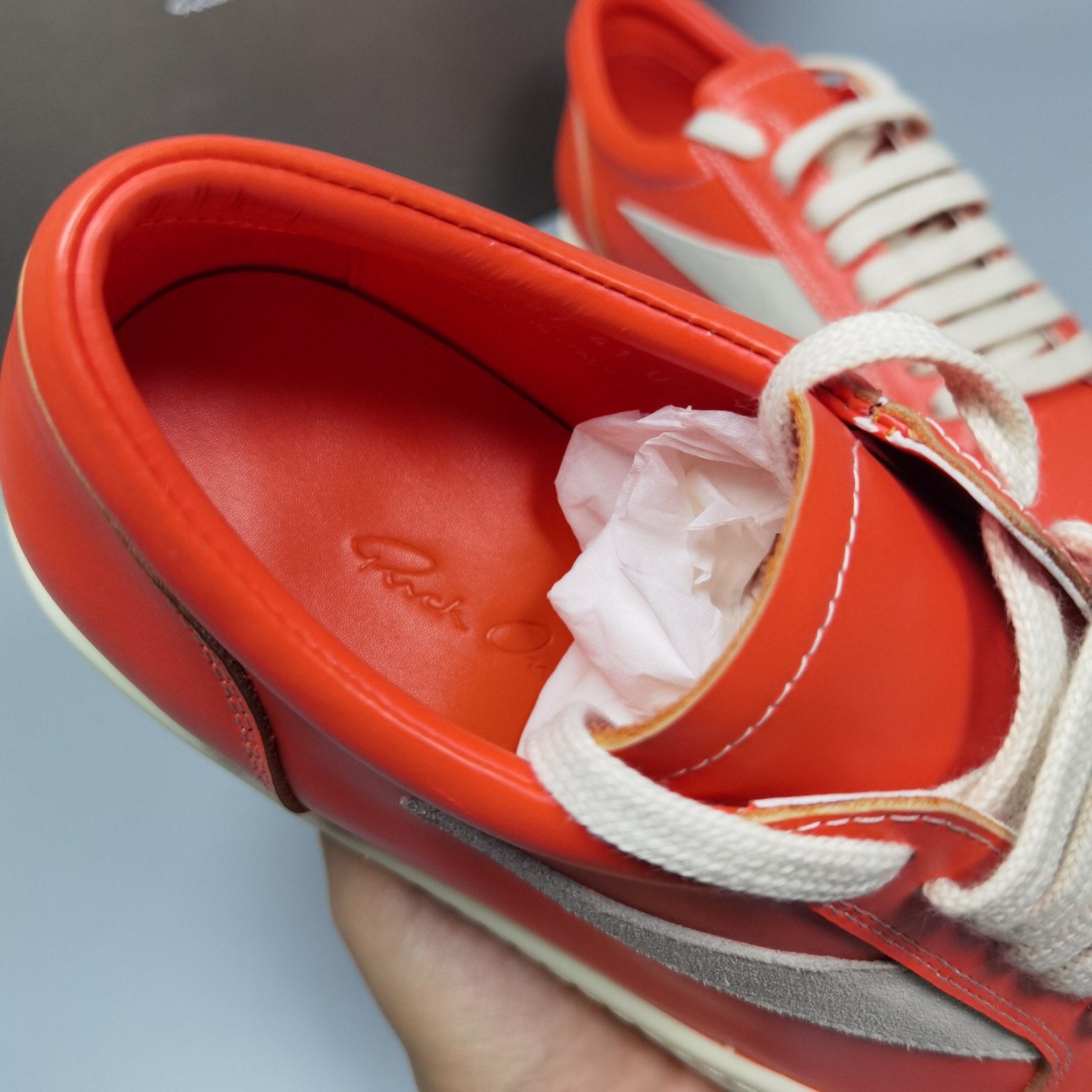 Men Women R*ick O*wens Top Sneaker