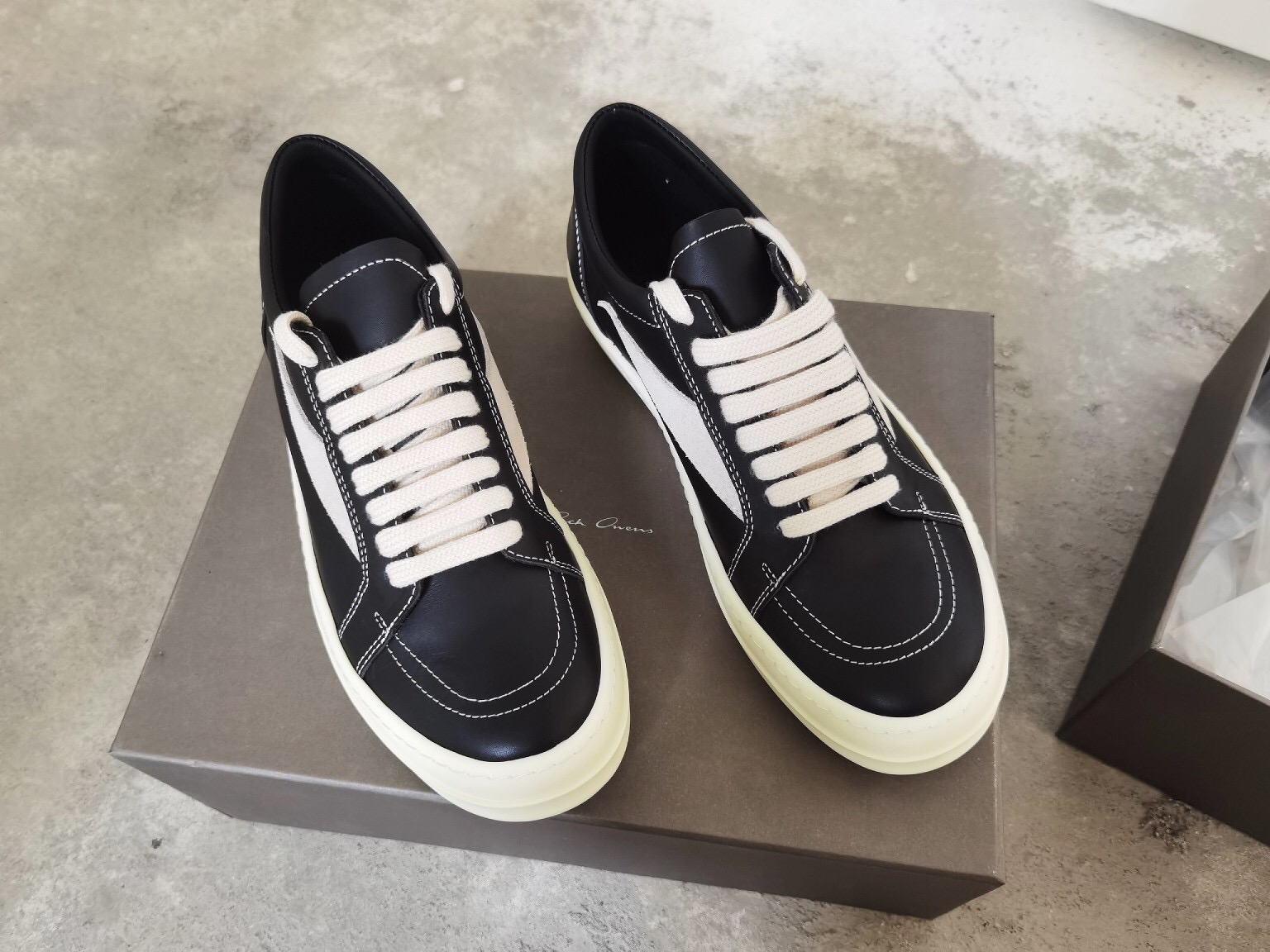 Men Women R*ick O*wens Top Sneaker