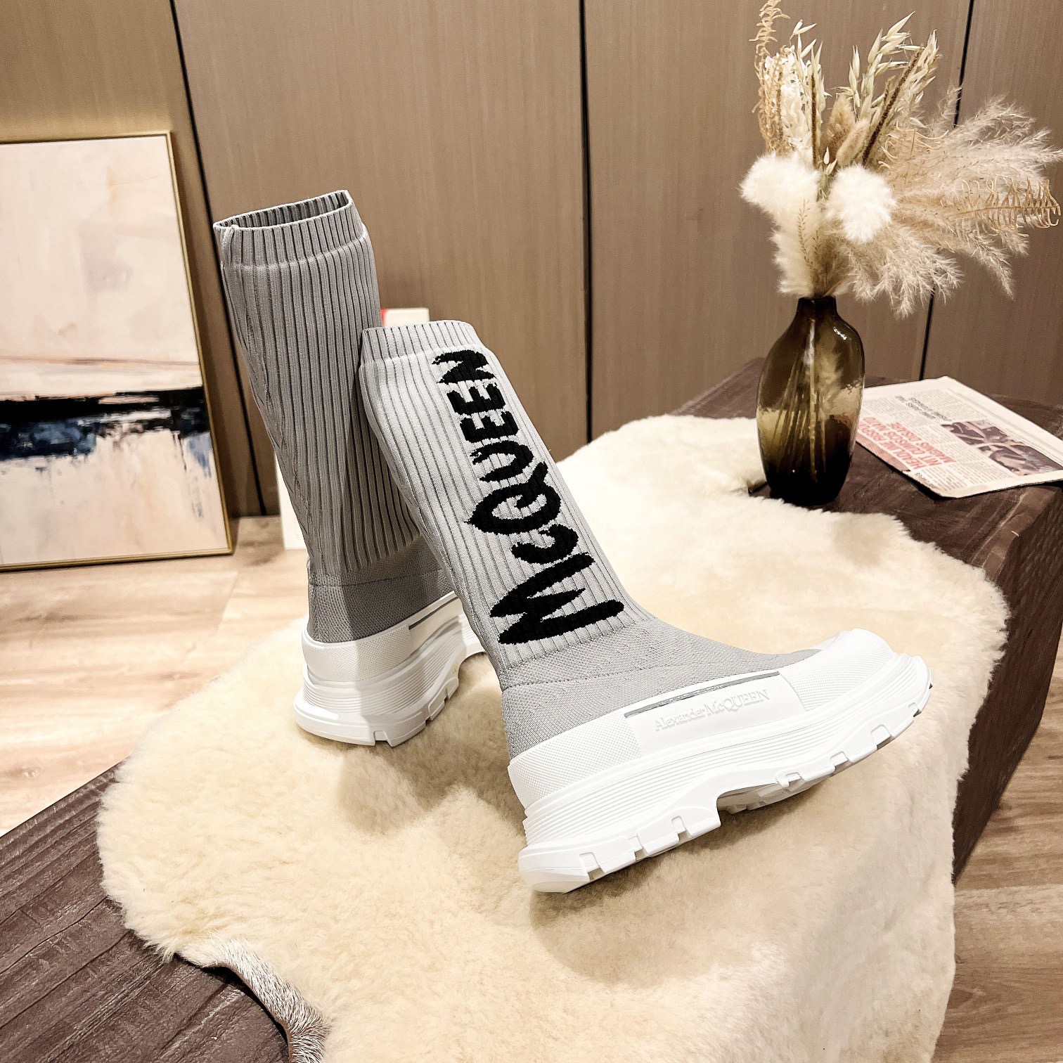 A*exander M*queen boots