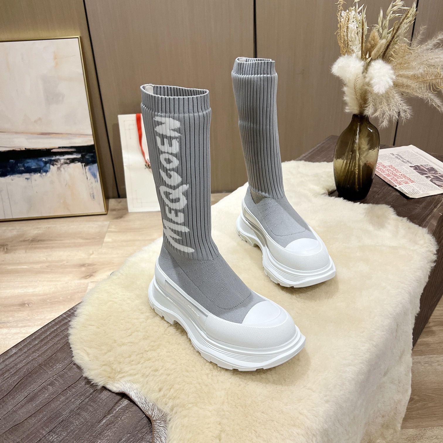 A*exander M*queen boots