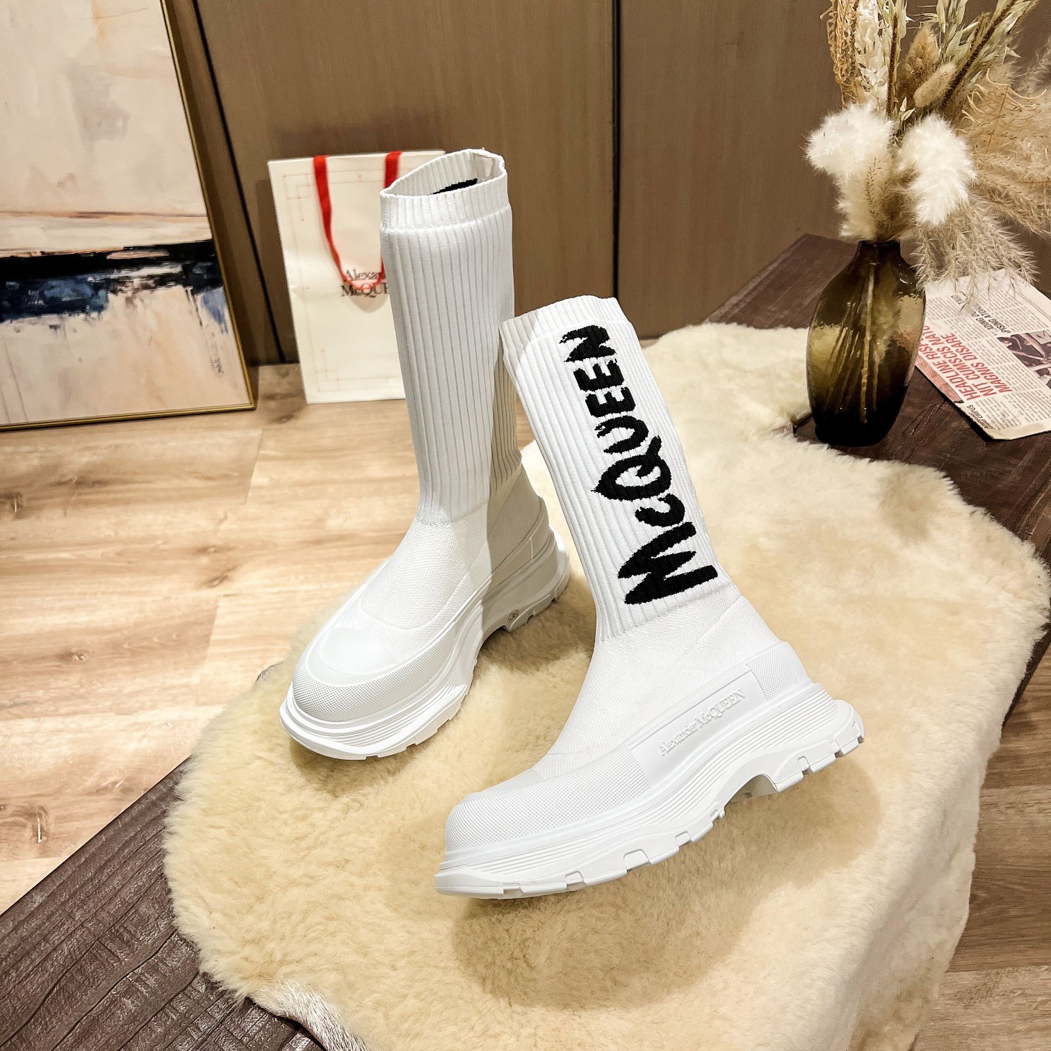 A*exander M*queen boots