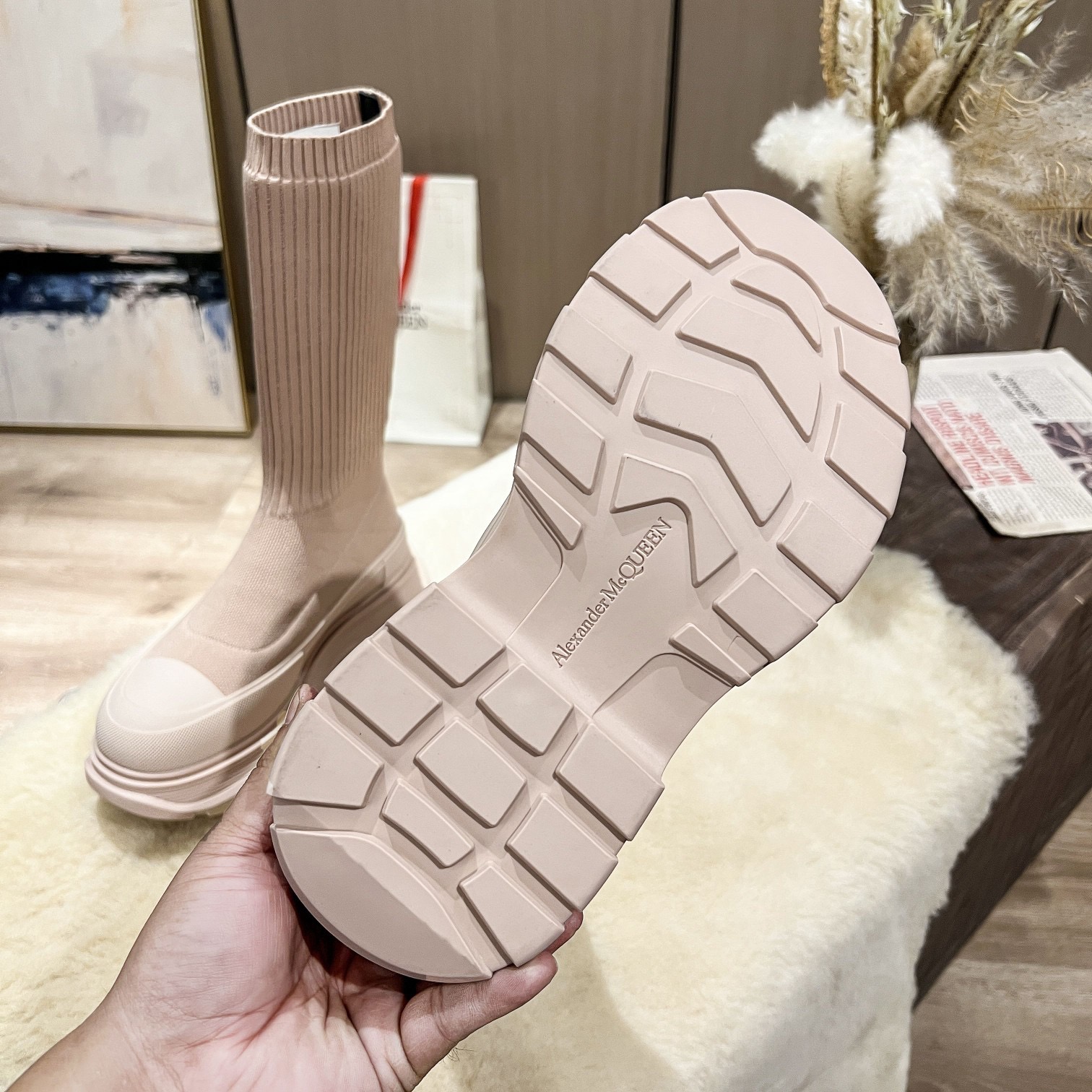 A*exander M*queen boots