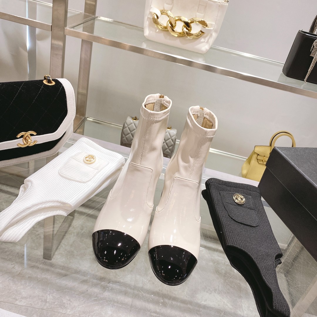 Women C*hanel Top Boots Maikesneakers