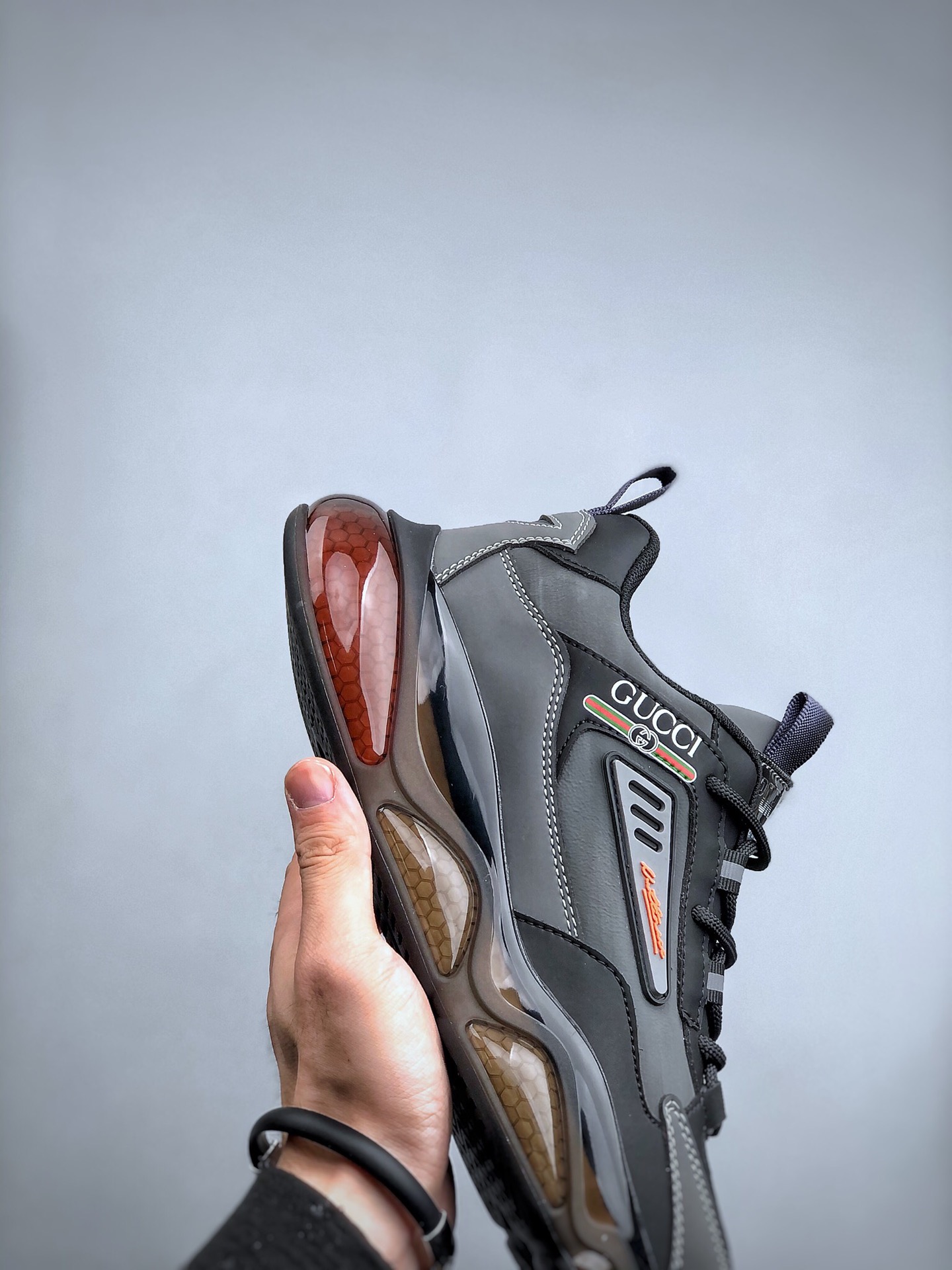 Men G*ucci Top Sneaker