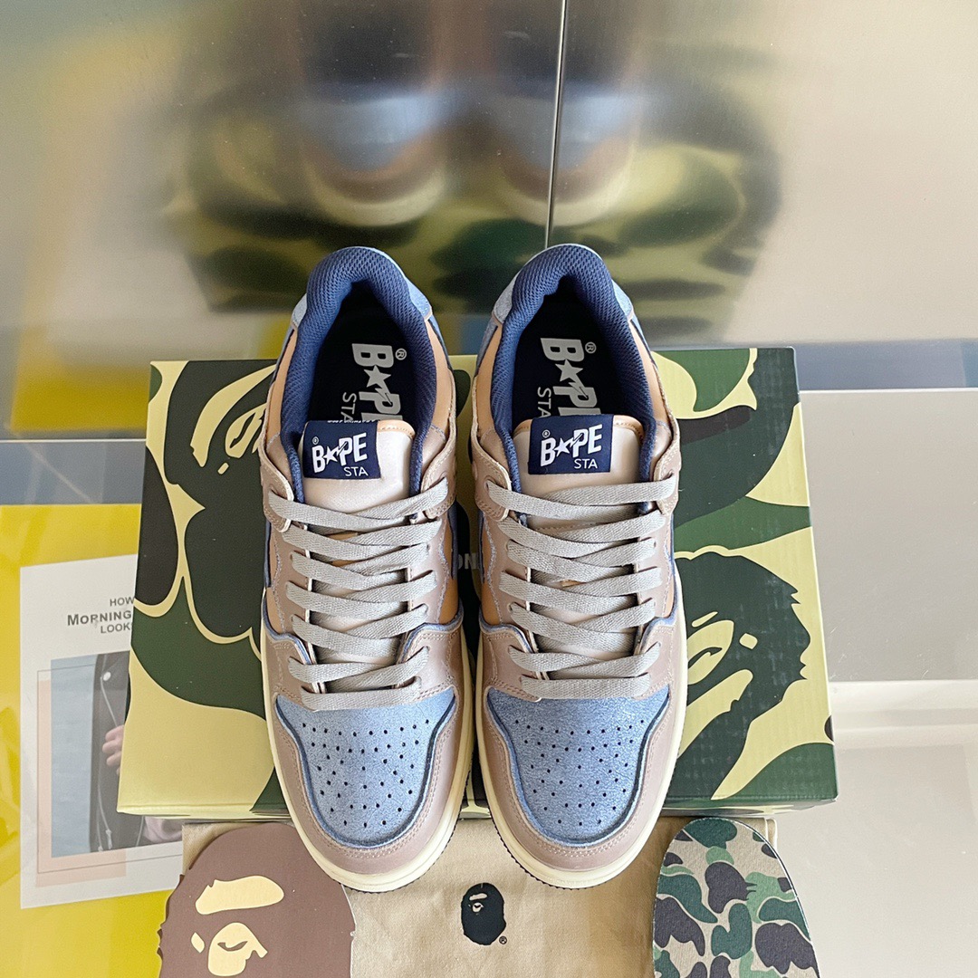 Men Women B*ape sta low Top Sneaker