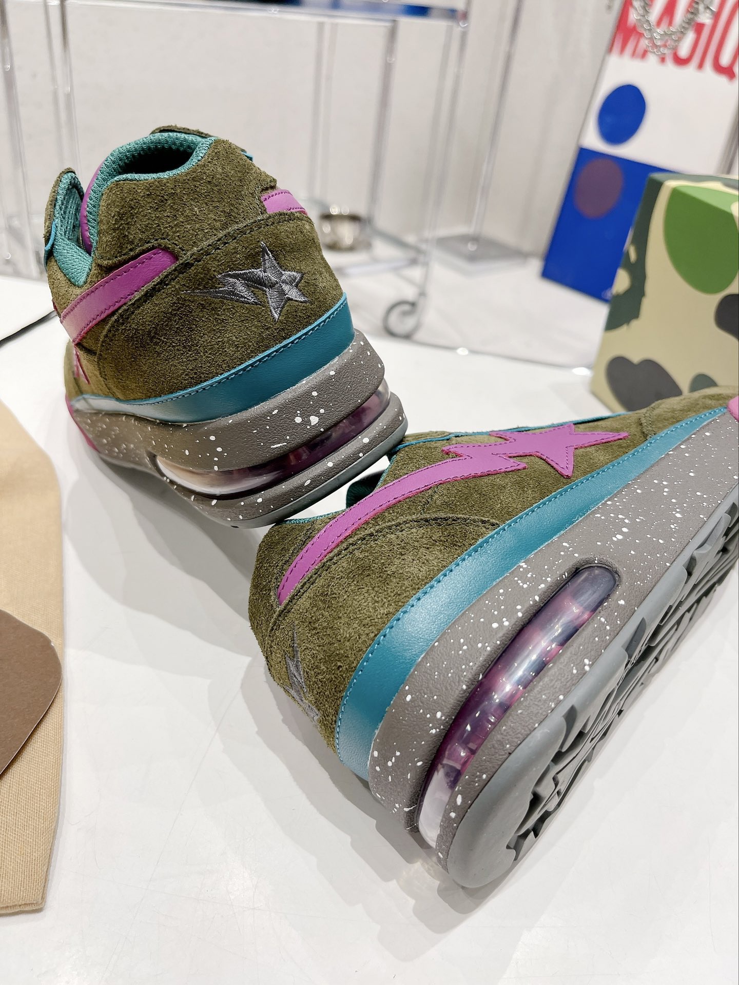 Men Women B*ape sta low Top Sneaker