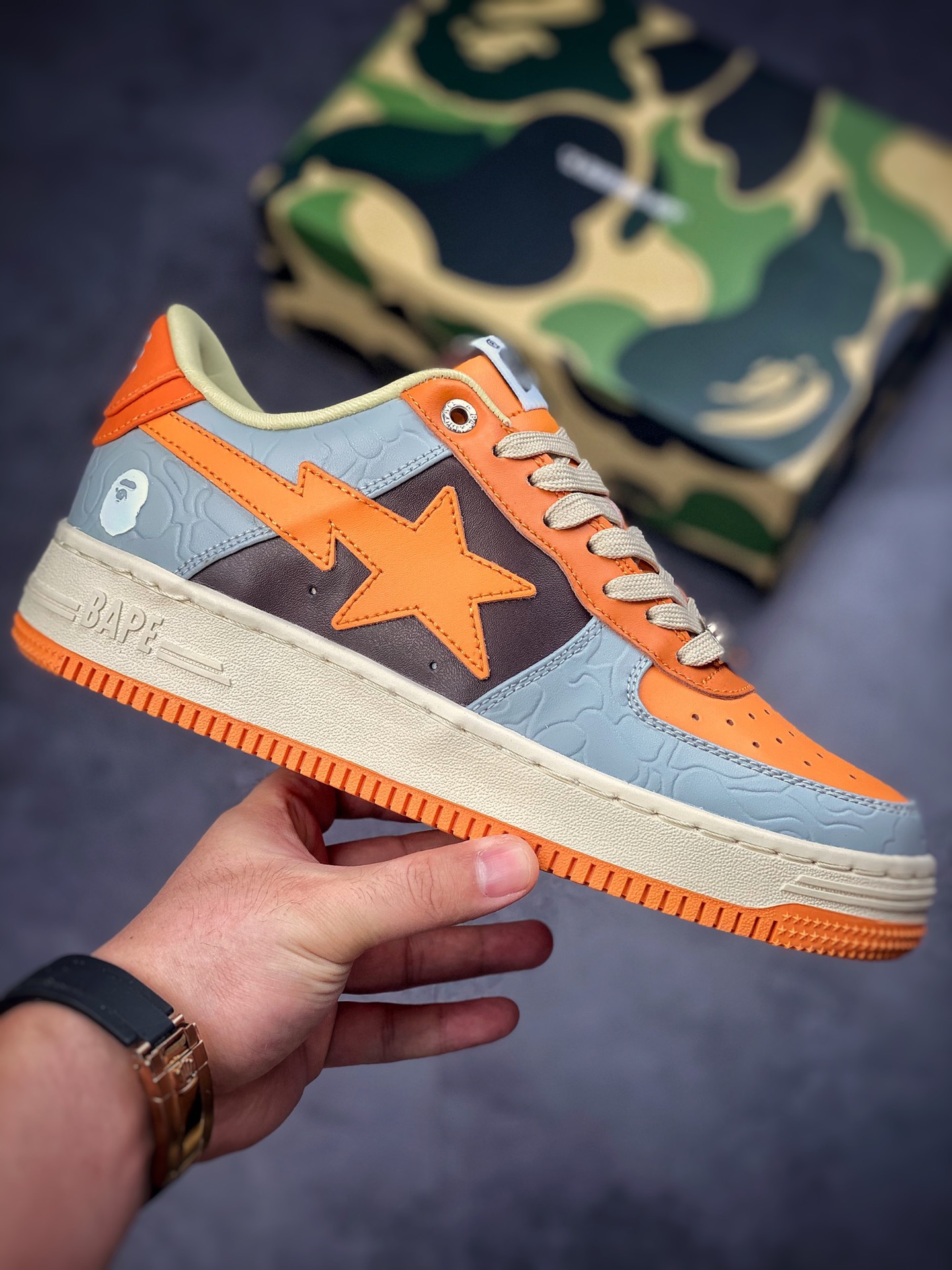 Men Women B*ape sta low Top Sneaker