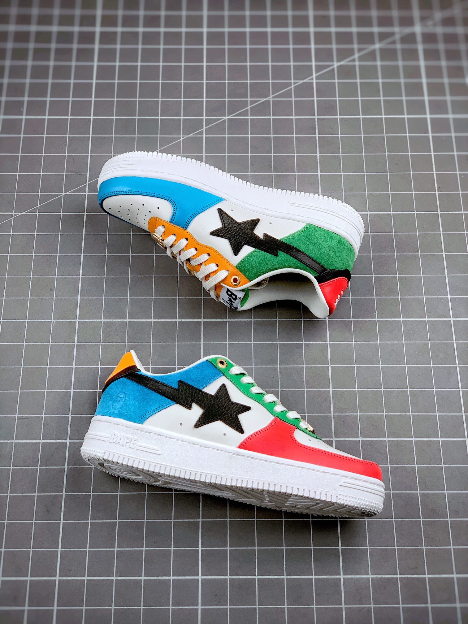 Men Women B*ape sta low Top Sneaker