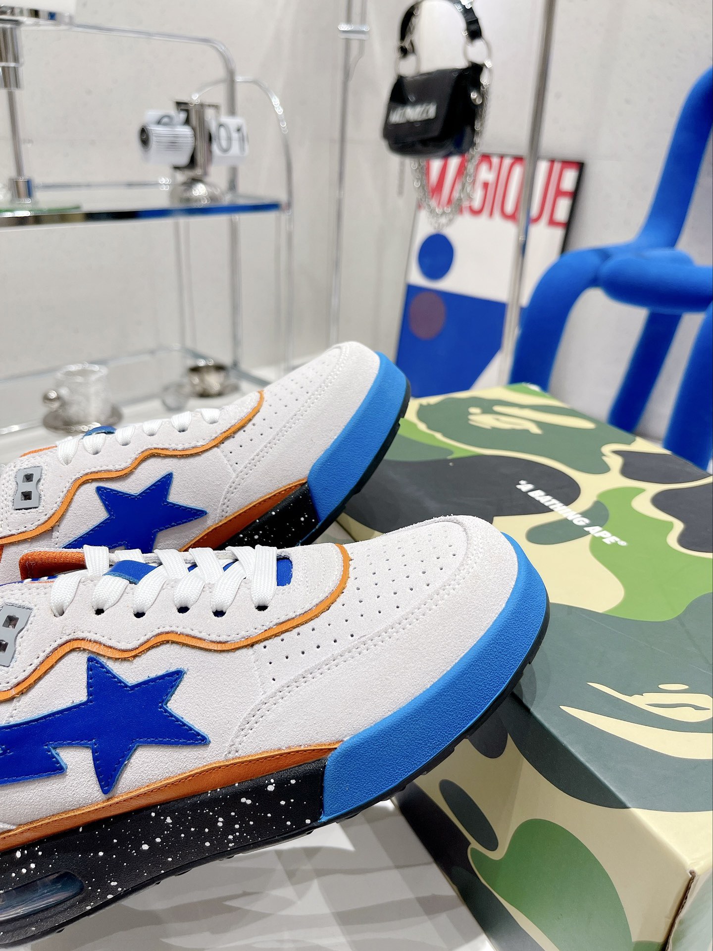 Men Women B*ape sta to low Top Sneaker