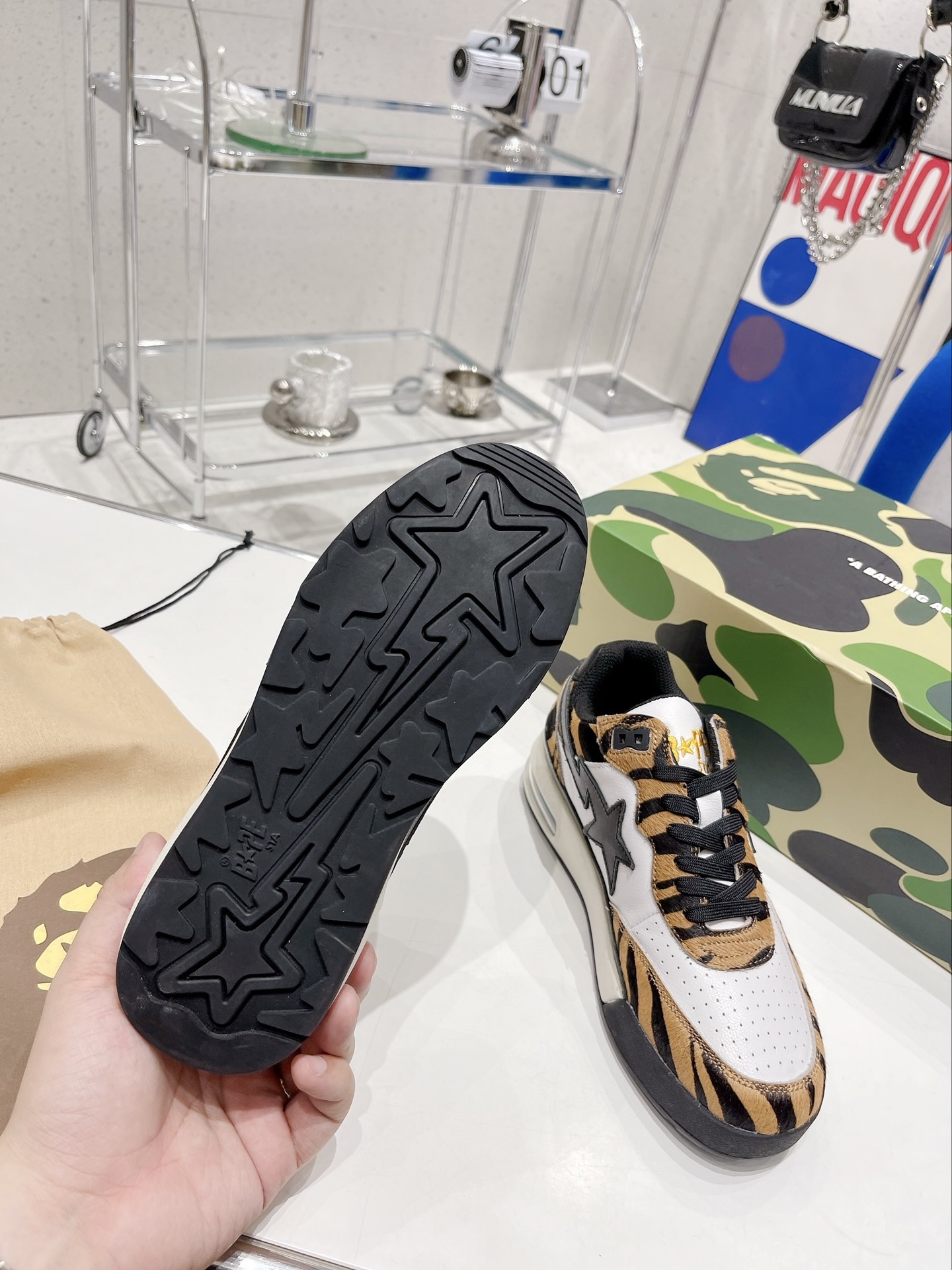 Men Women B*ape Top Sneaker