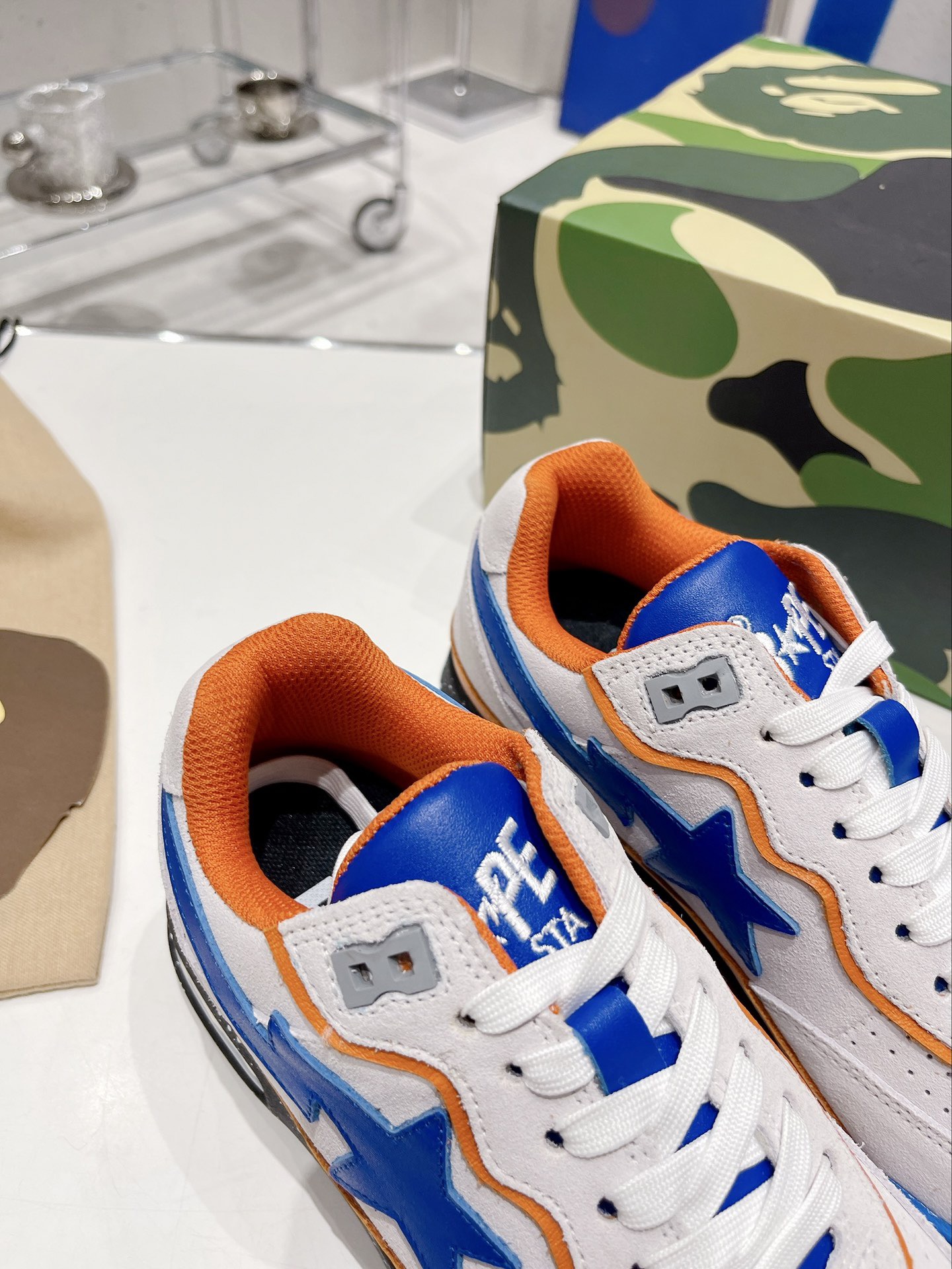 Men Women B*ape sta to low Top Sneaker