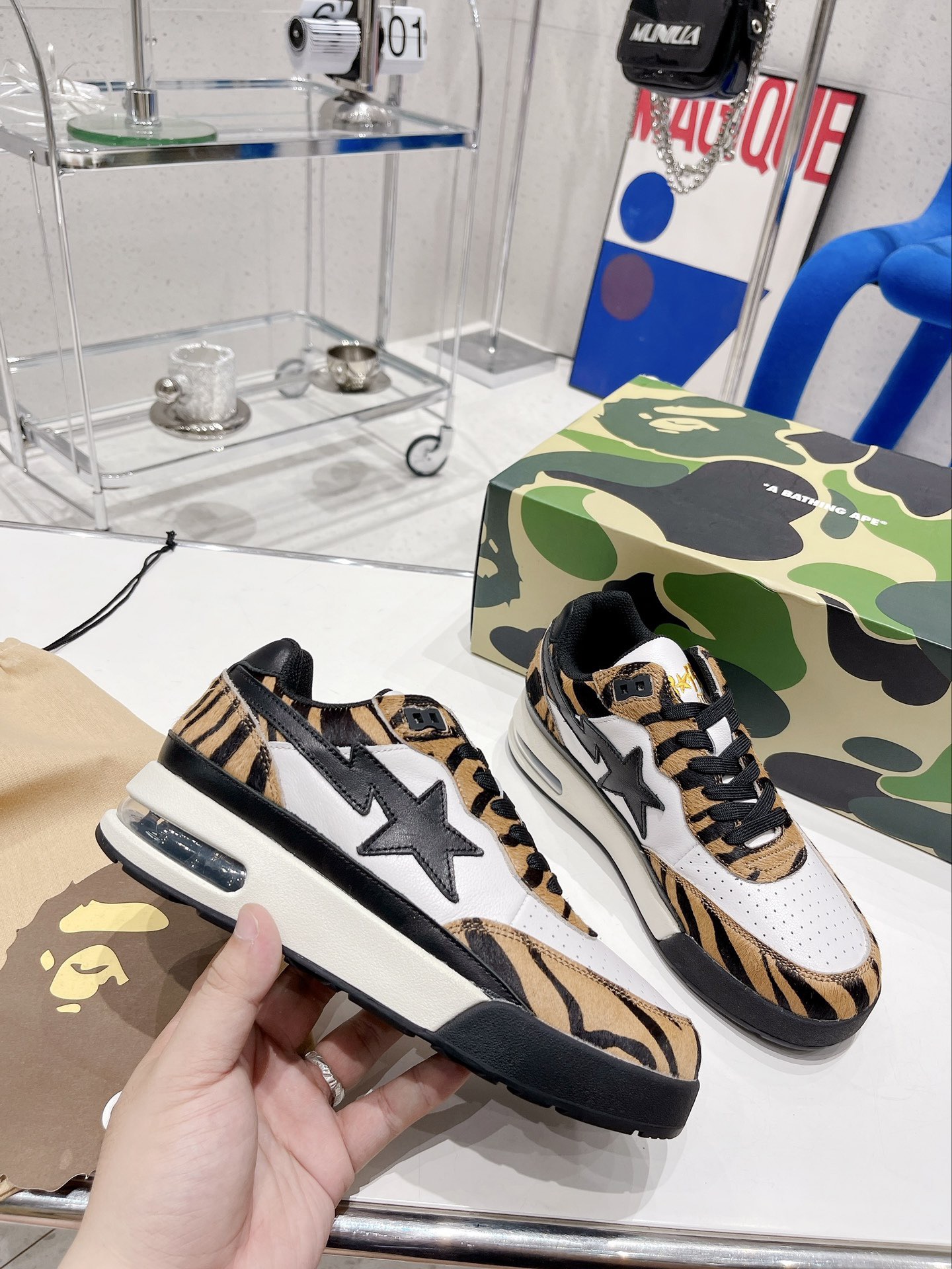 Men Women B*ape Top Sneaker