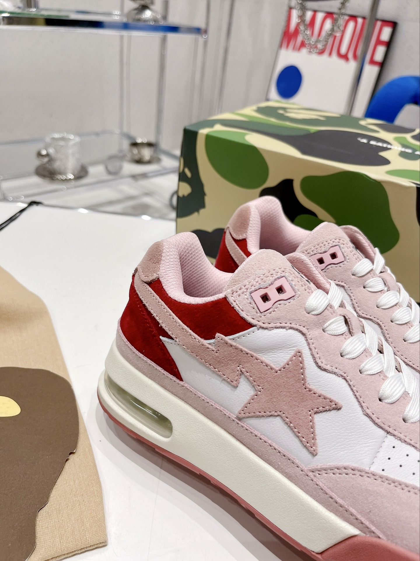 Men Women B*ape Top Sneaker