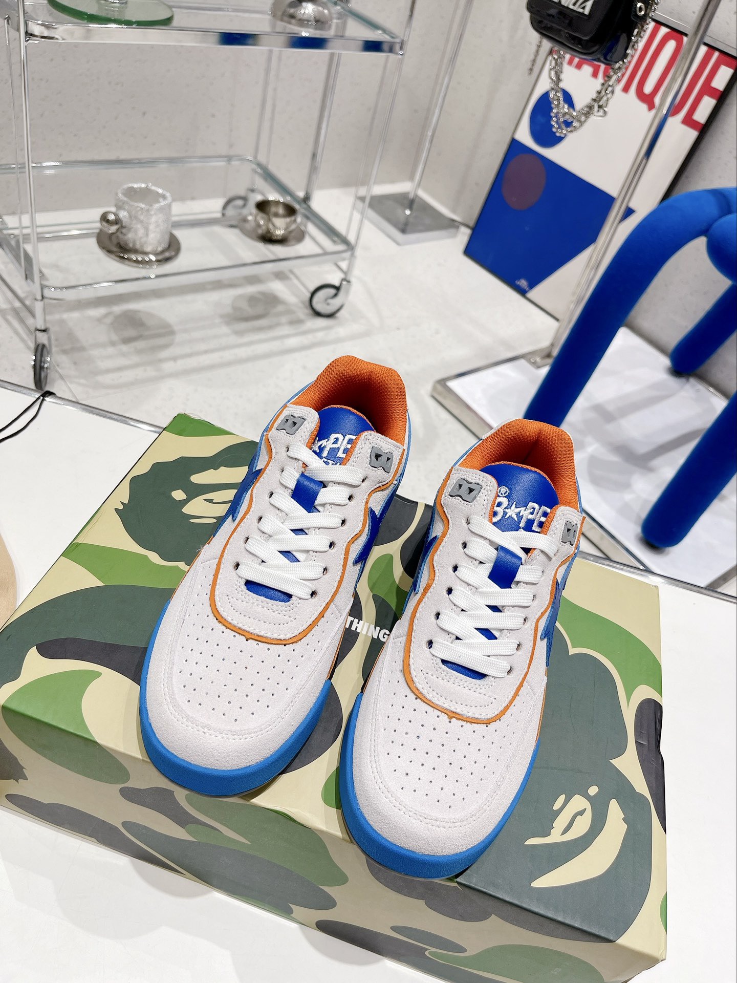 Men Women B*ape sta to low Top Sneaker