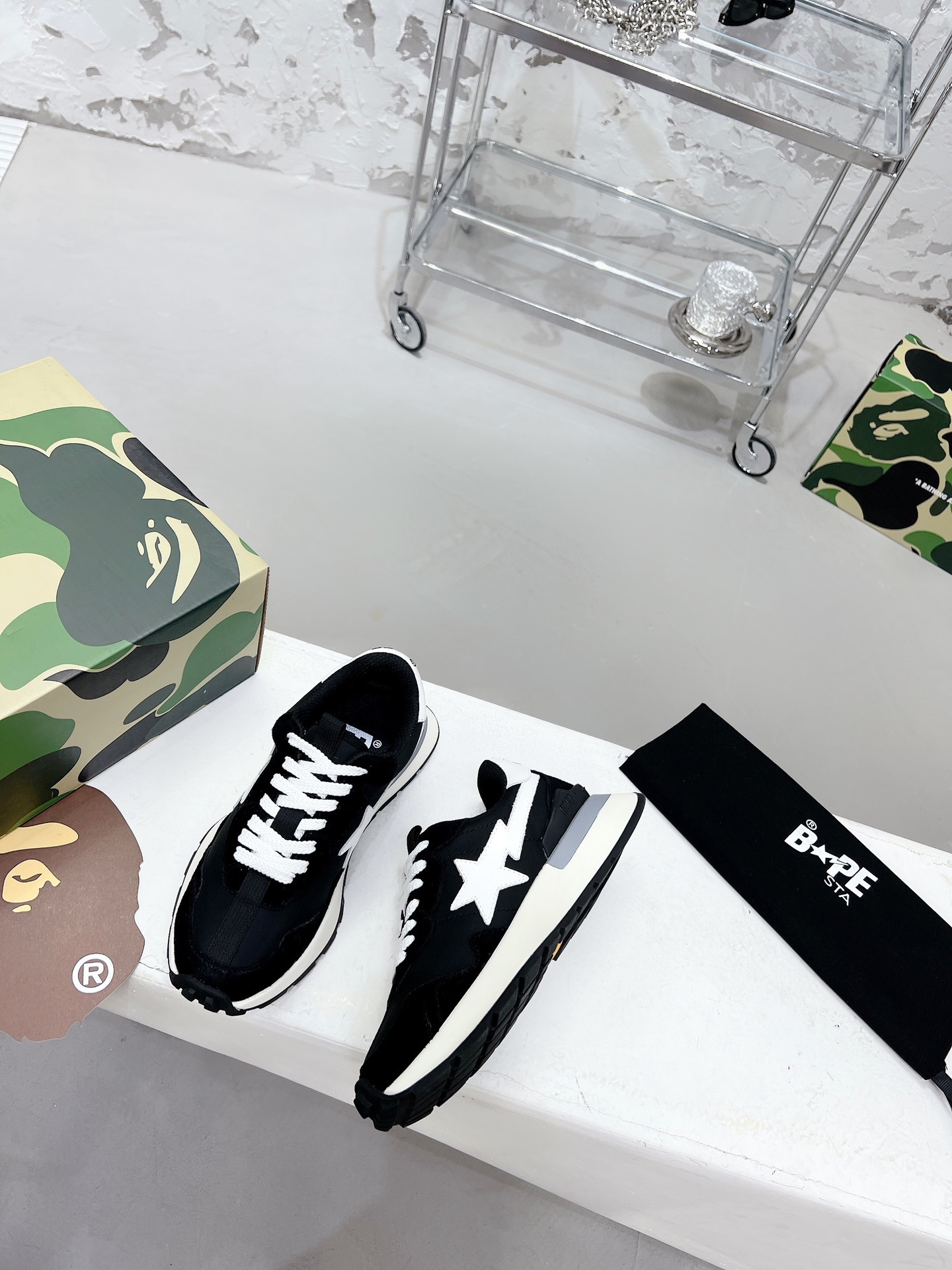 Men Women B*ape sta low Top Sneaker