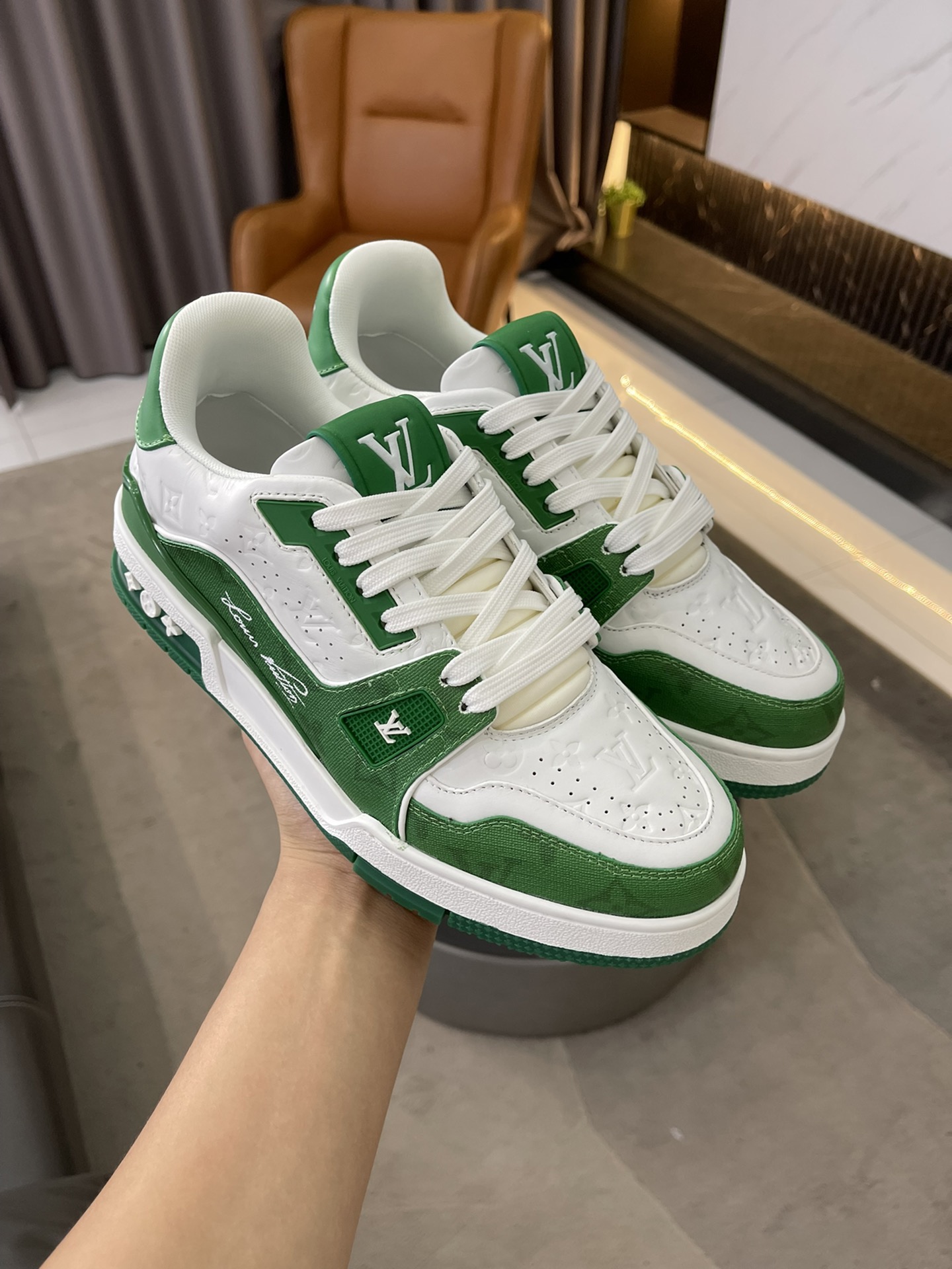 Men Women L*ouis V*uitton Top Sneaker Maikesneakers