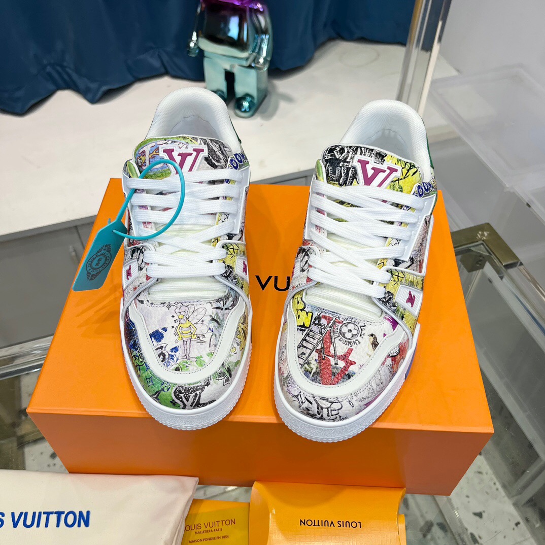 Men Women L*ouis V*uitton Top Sneaker Maikesneakers