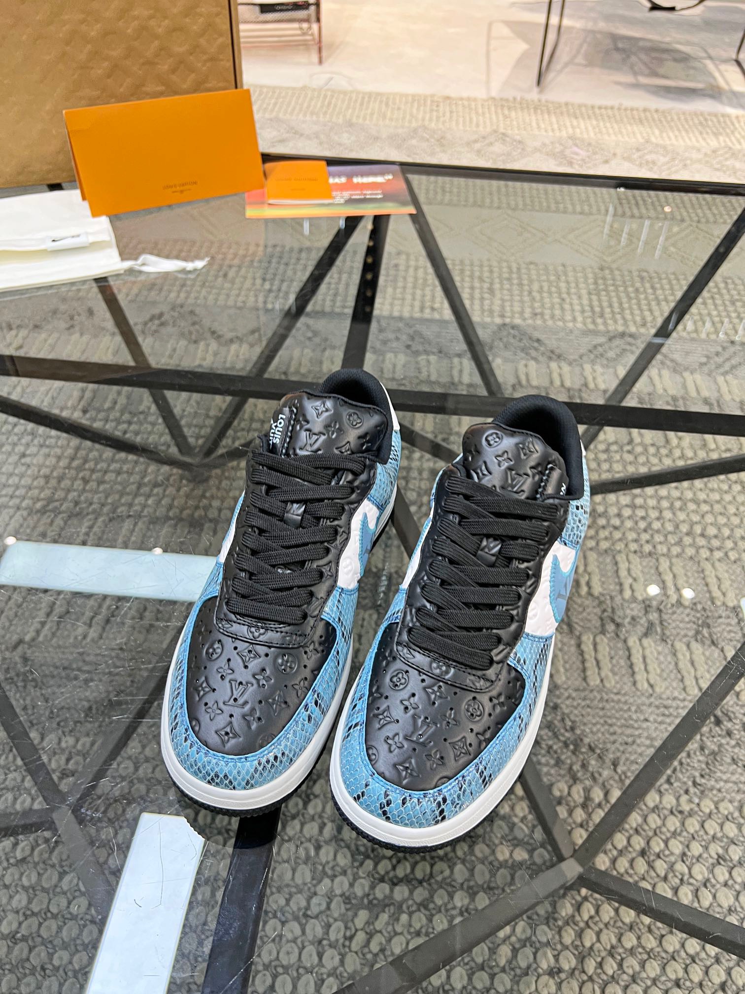 Men Women L*ouis V*uitton x NIKE Sneakers Maikesneakers