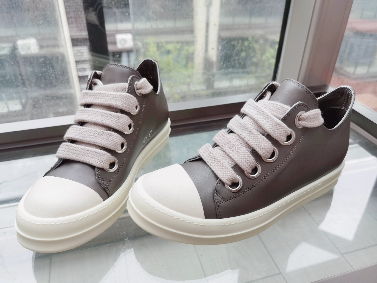 Men Women R*ick O*wens Top Sneaker