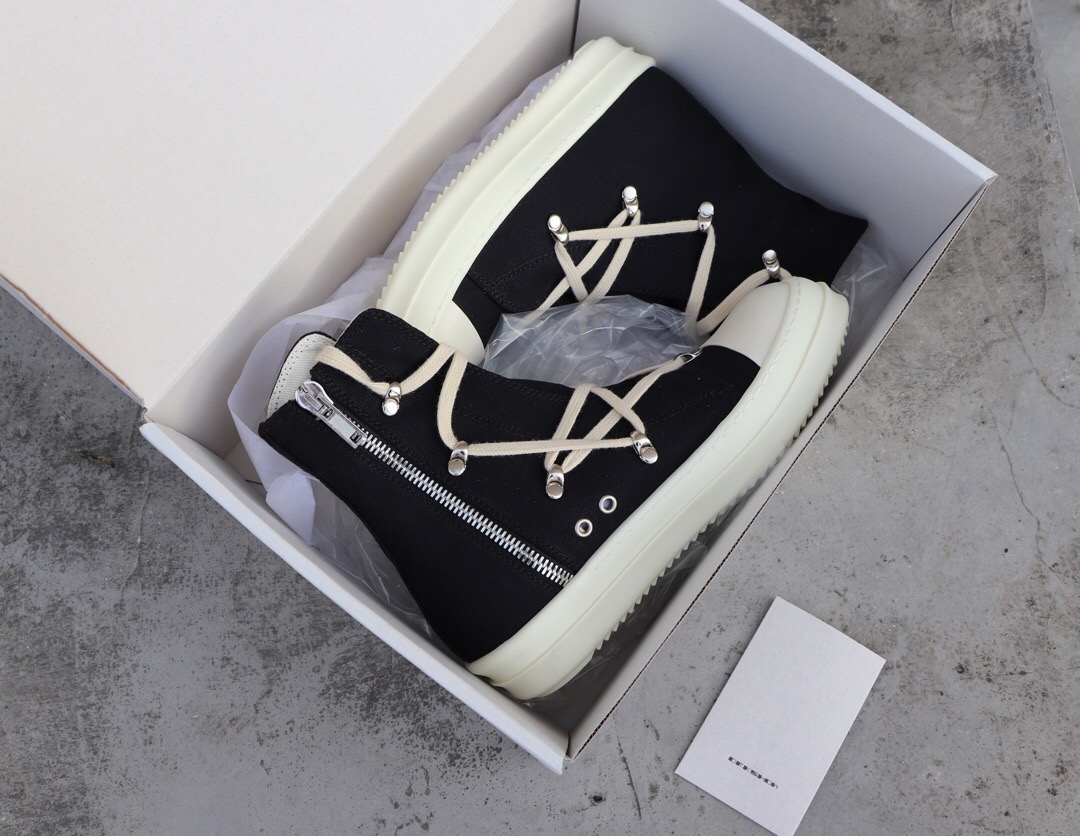 Men Women R*ick O*wens Top Sneaker