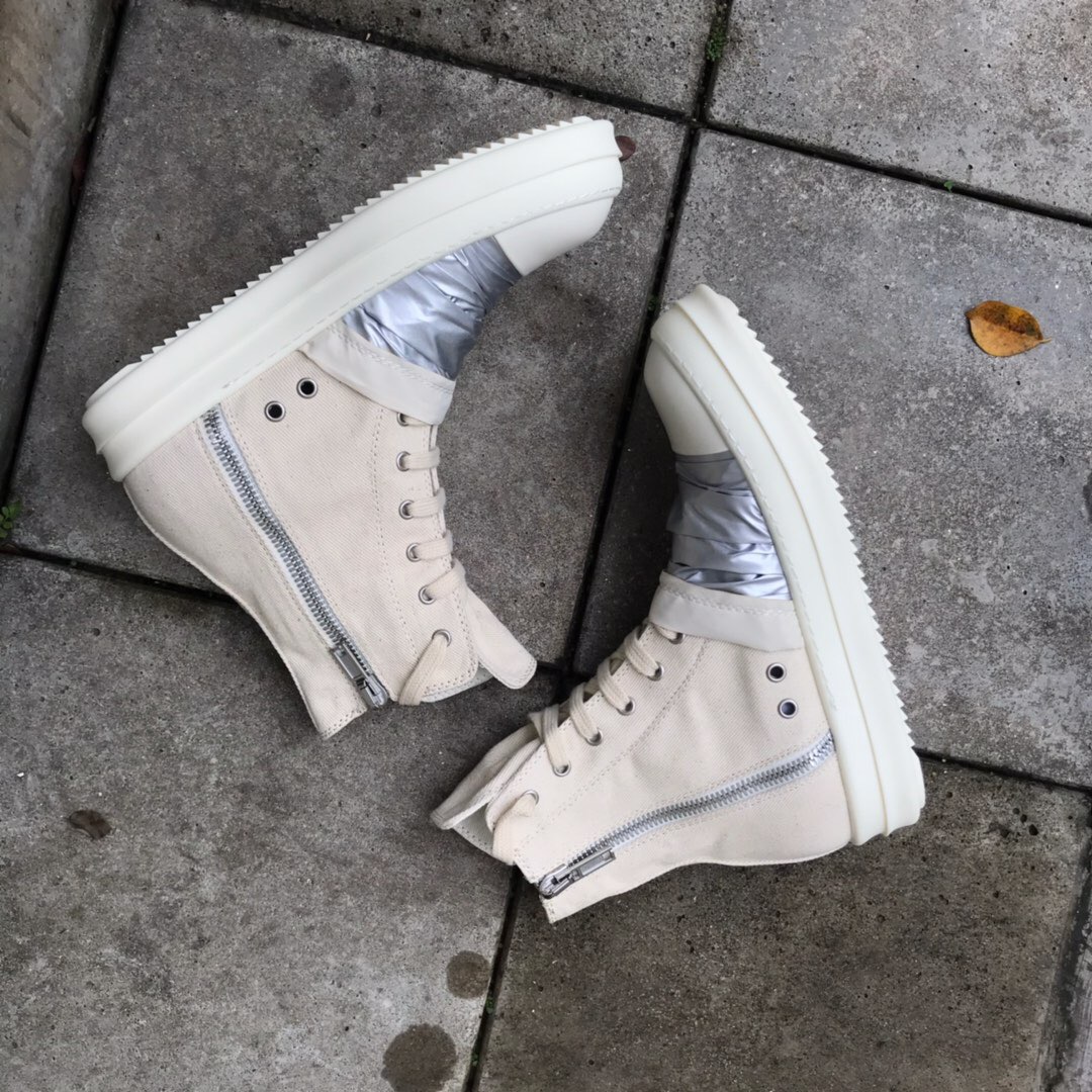 Men Women R*ick O*wens Top Sneaker