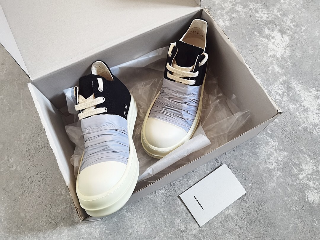 Men Women R*ick O*wens Top Sneaker