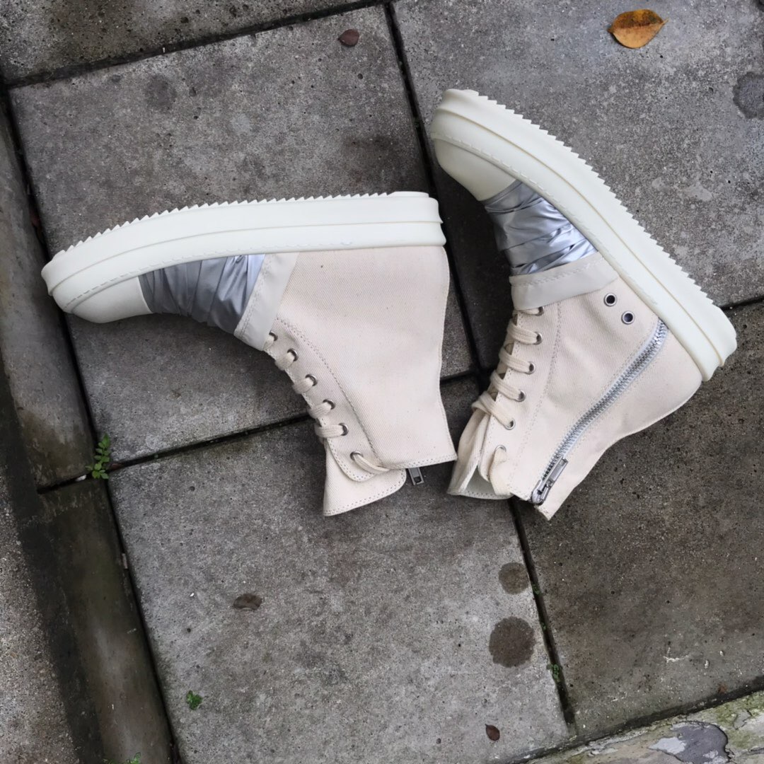 Men Women R*ick O*wens Top Sneaker