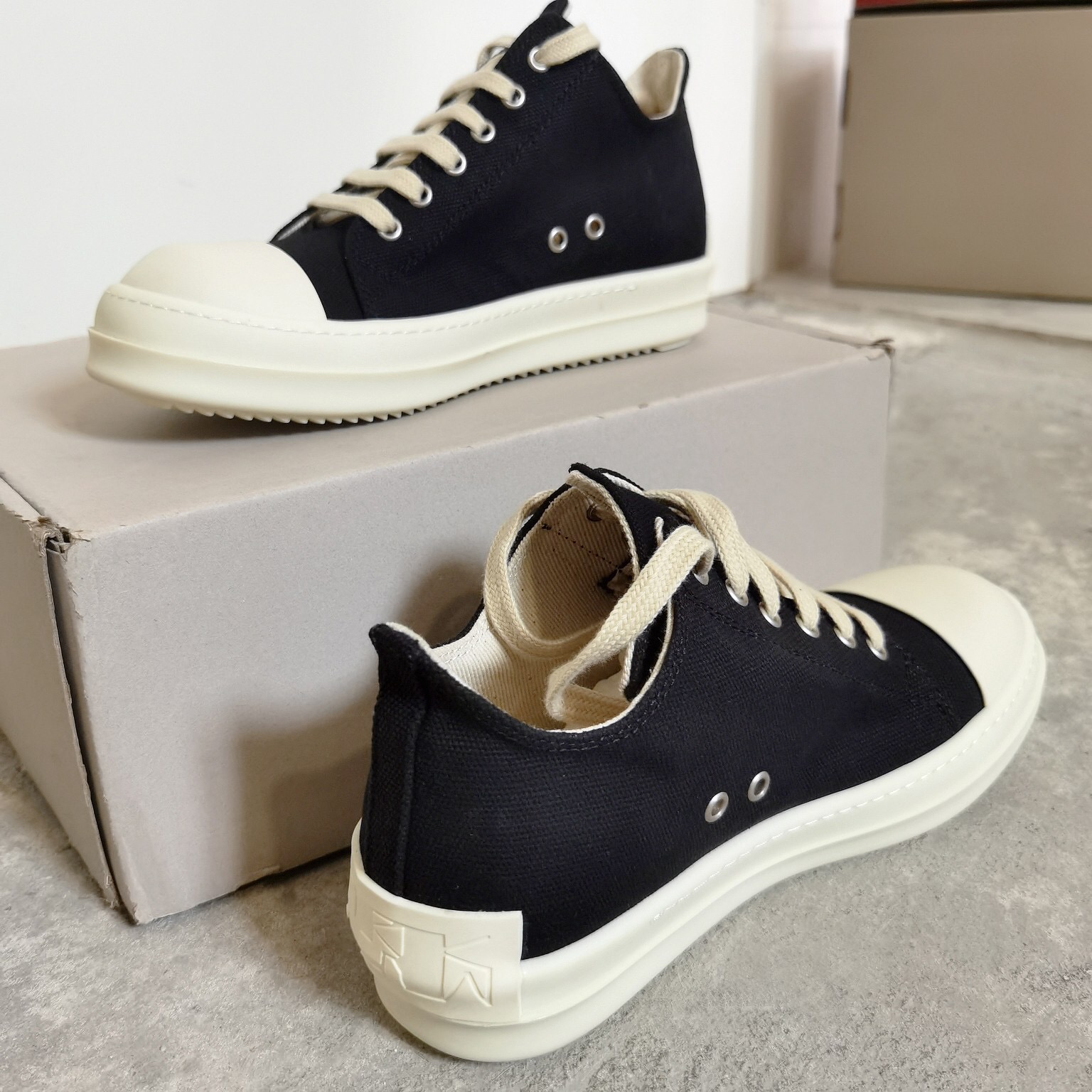 Men Women R*ick O*wens Top Sneaker