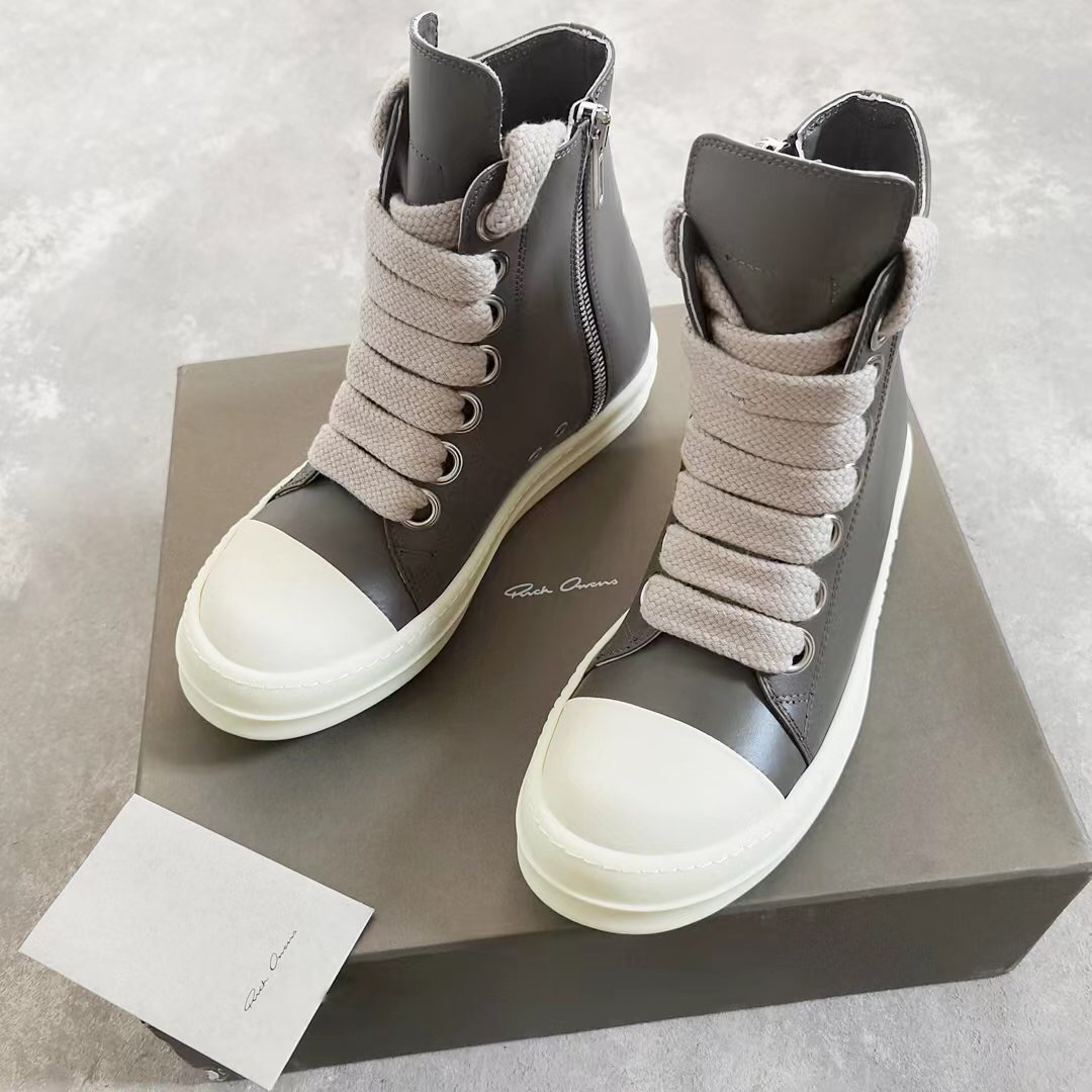 Men Women R*ick O*wens Top Sneaker