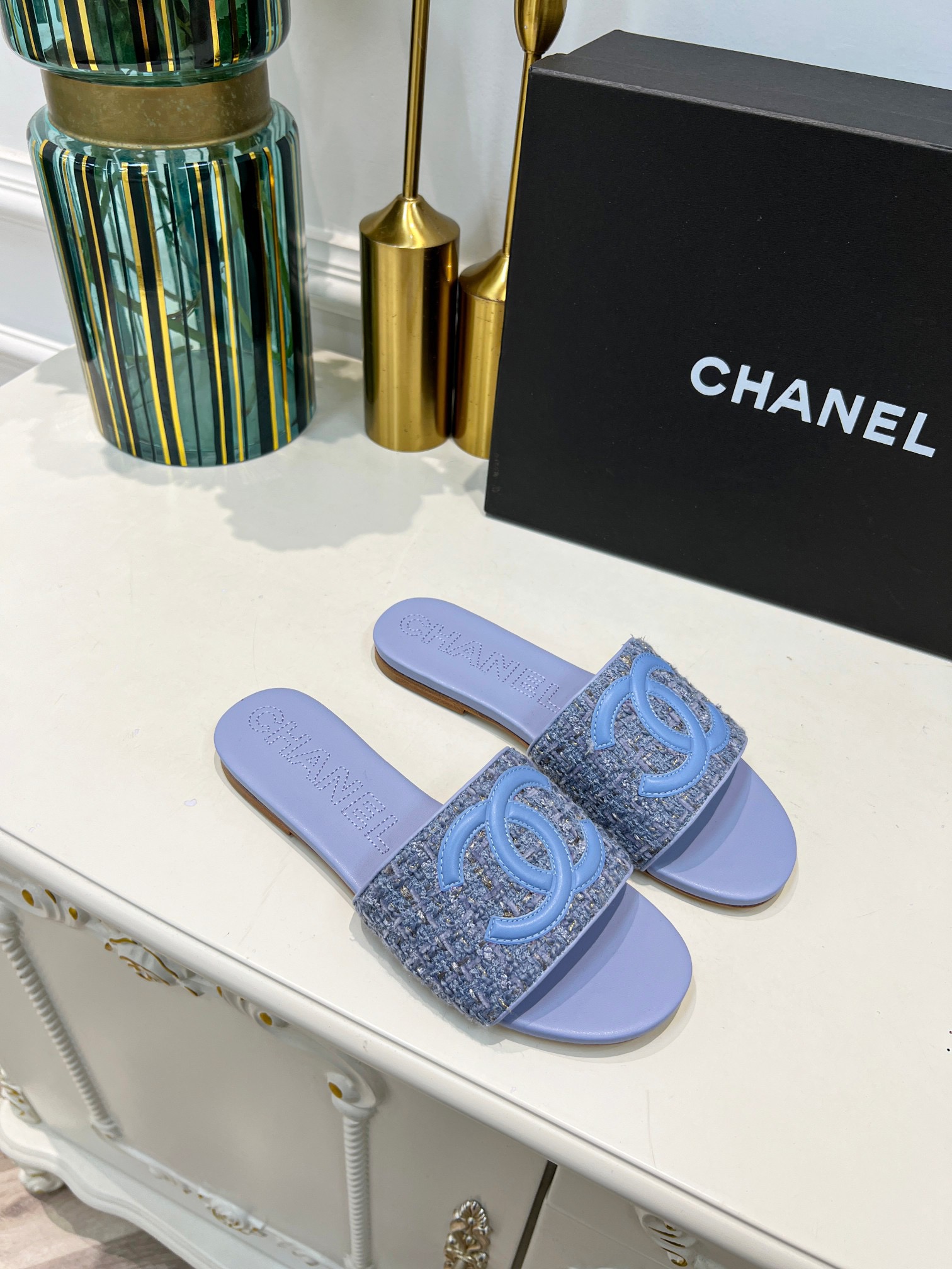 Women C*hanel Top Sandals