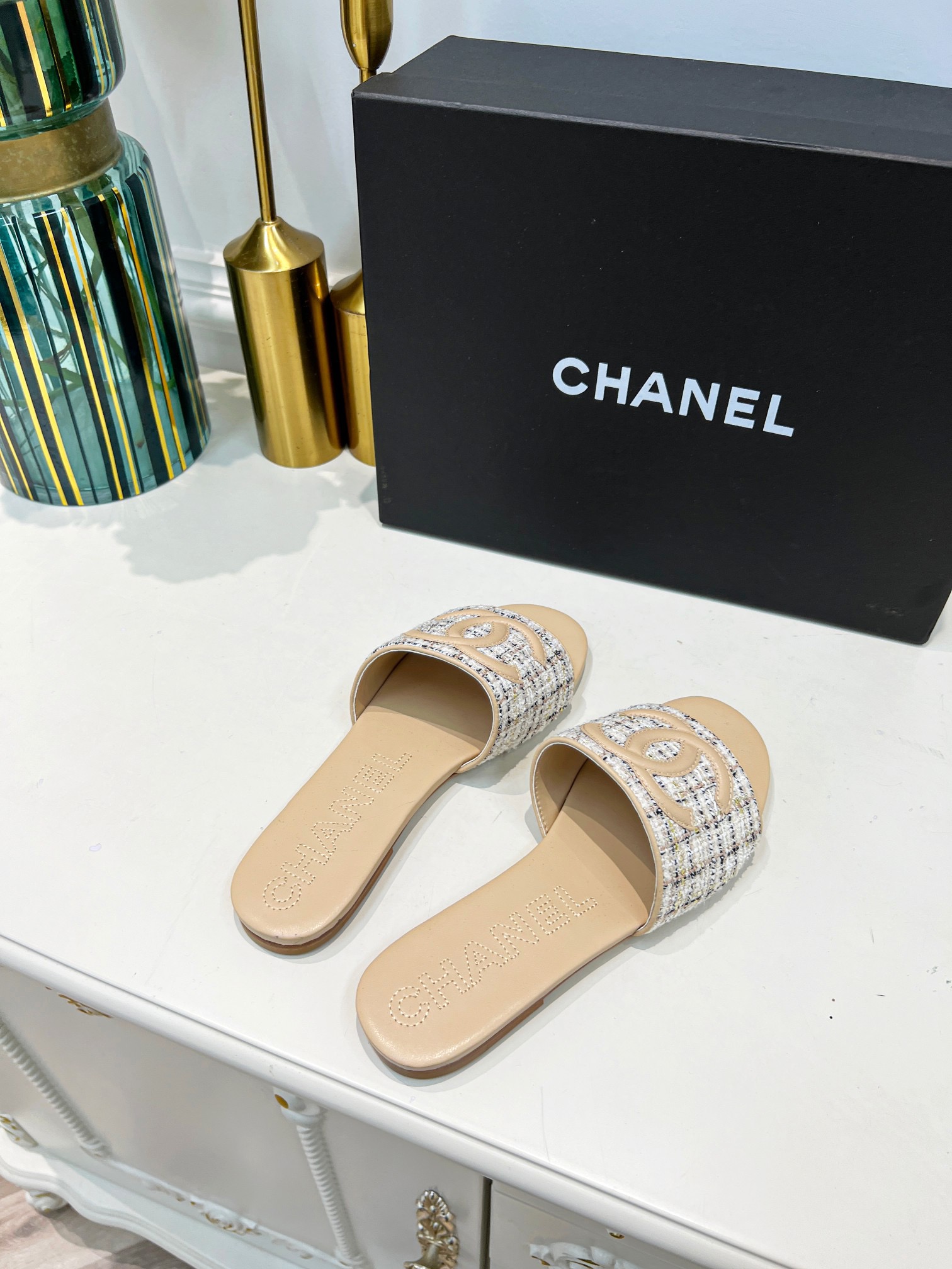 Women C*hanel Top Sandals