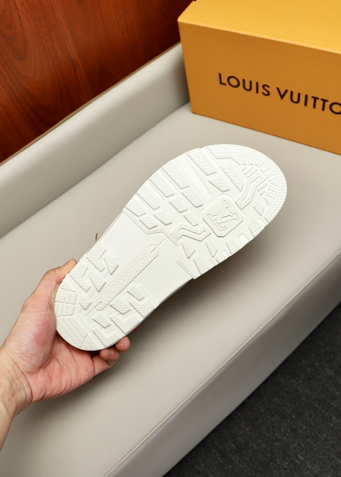 Men L*ouis V*uitton Top Slippers