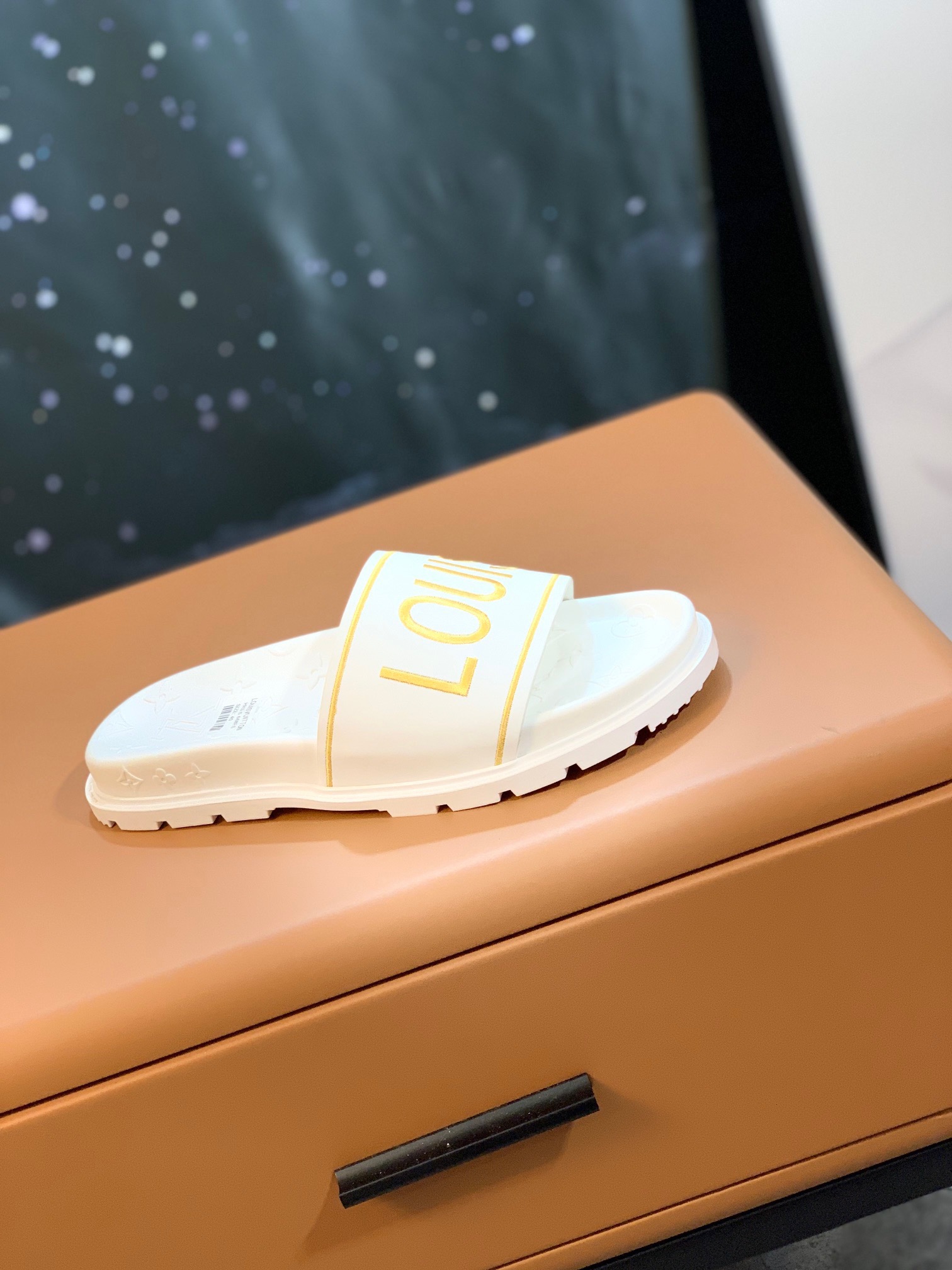 Men L*ouis V*uitton Top Slippers