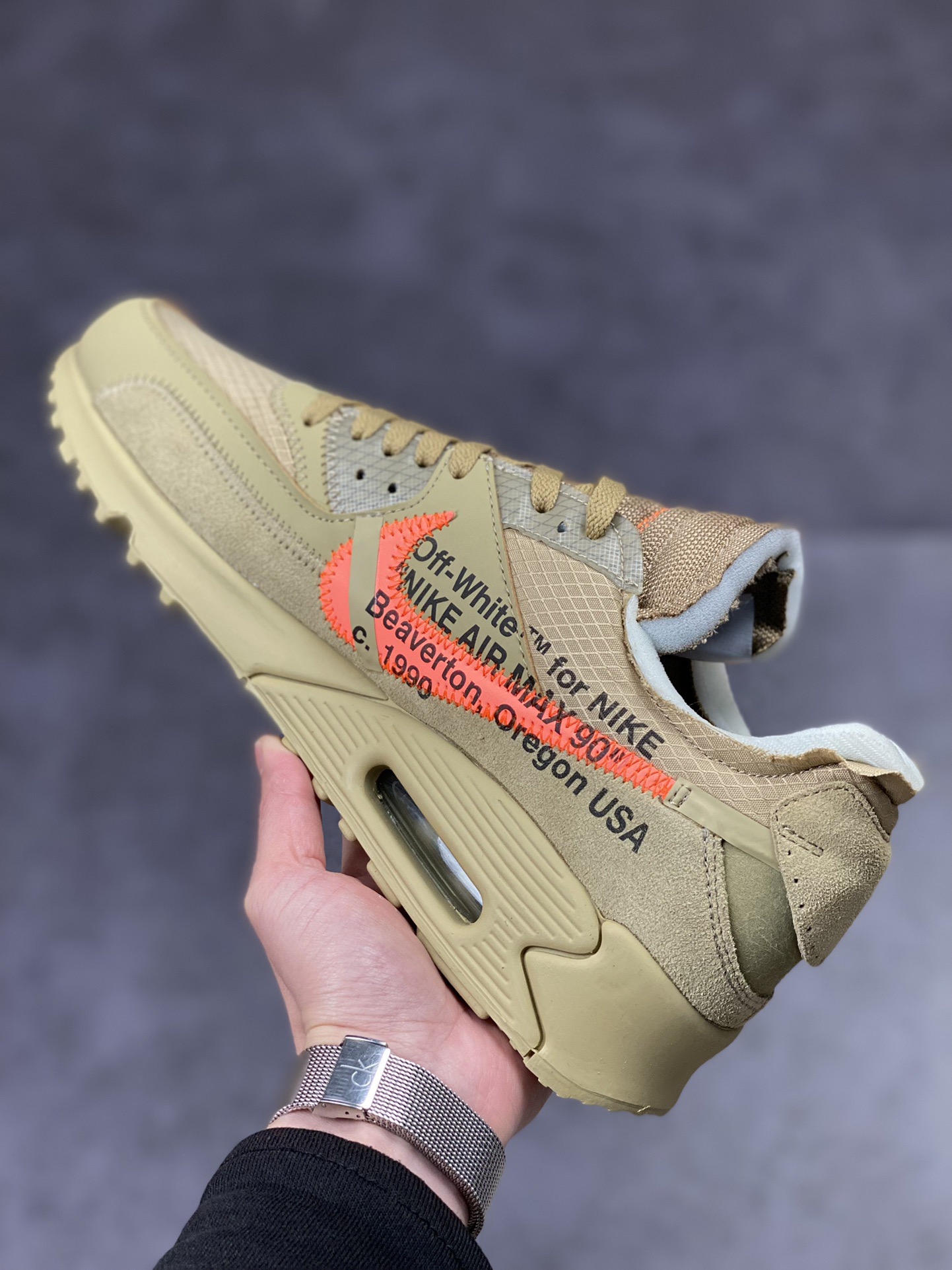 off-w*hite +Nike Air max90 )