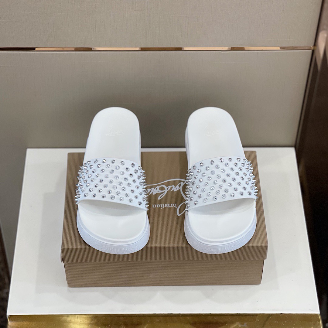Men C*hristian L*ouboutin Top Quality slippers