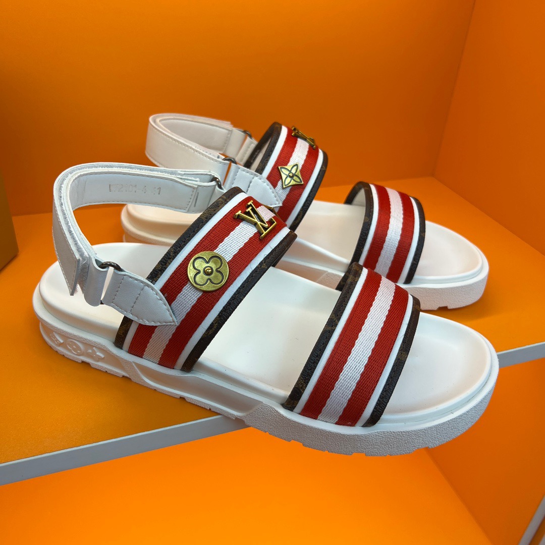 Men L*ouis V*uitton Top Slippers