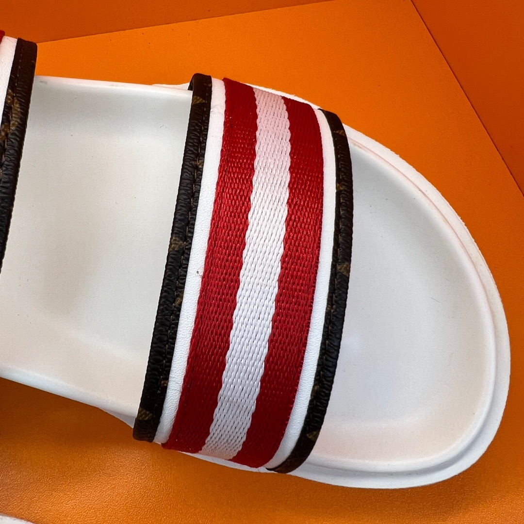 Men L*ouis V*uitton Top Slippers