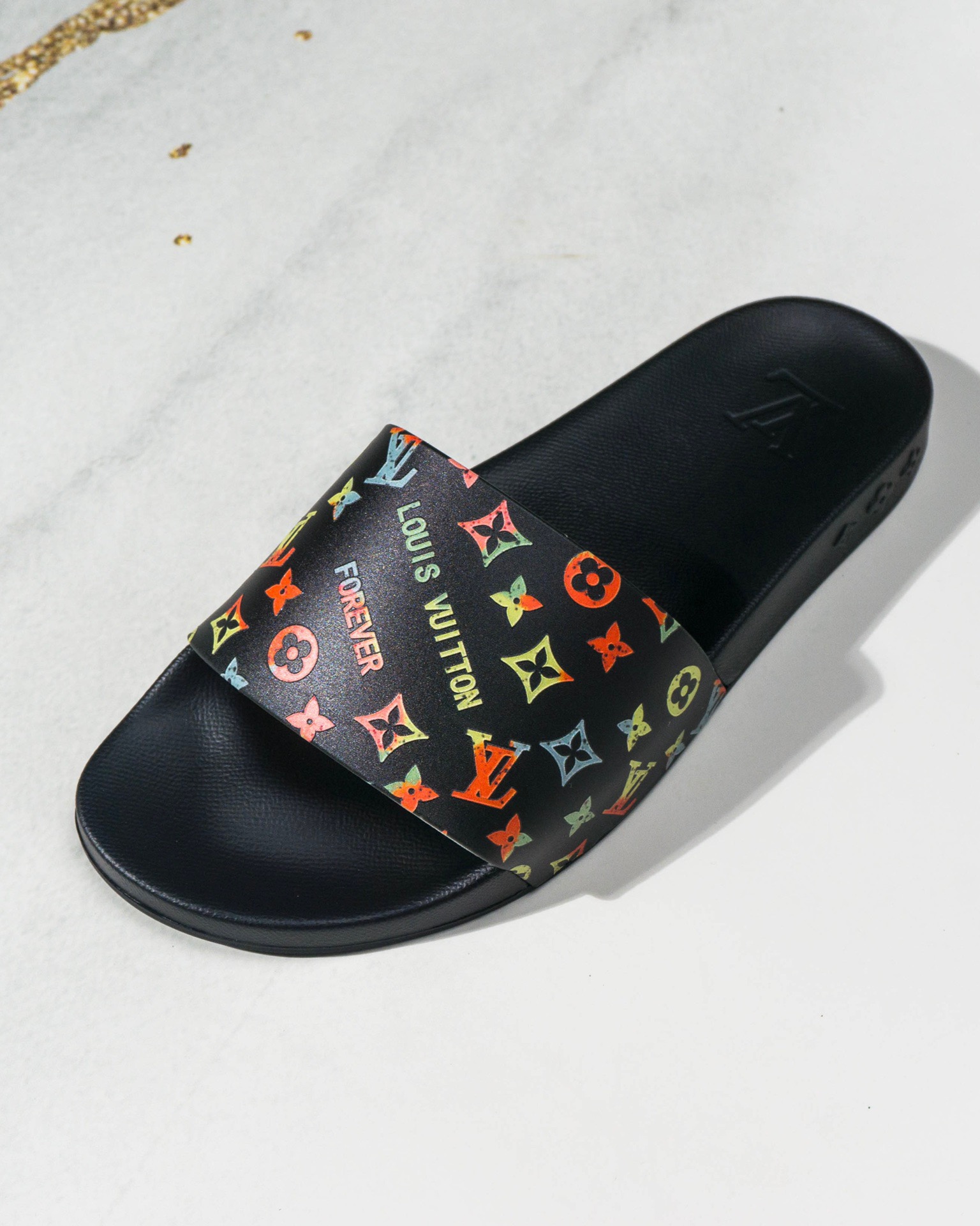 Men L*ouis V*uitton Top Slippers